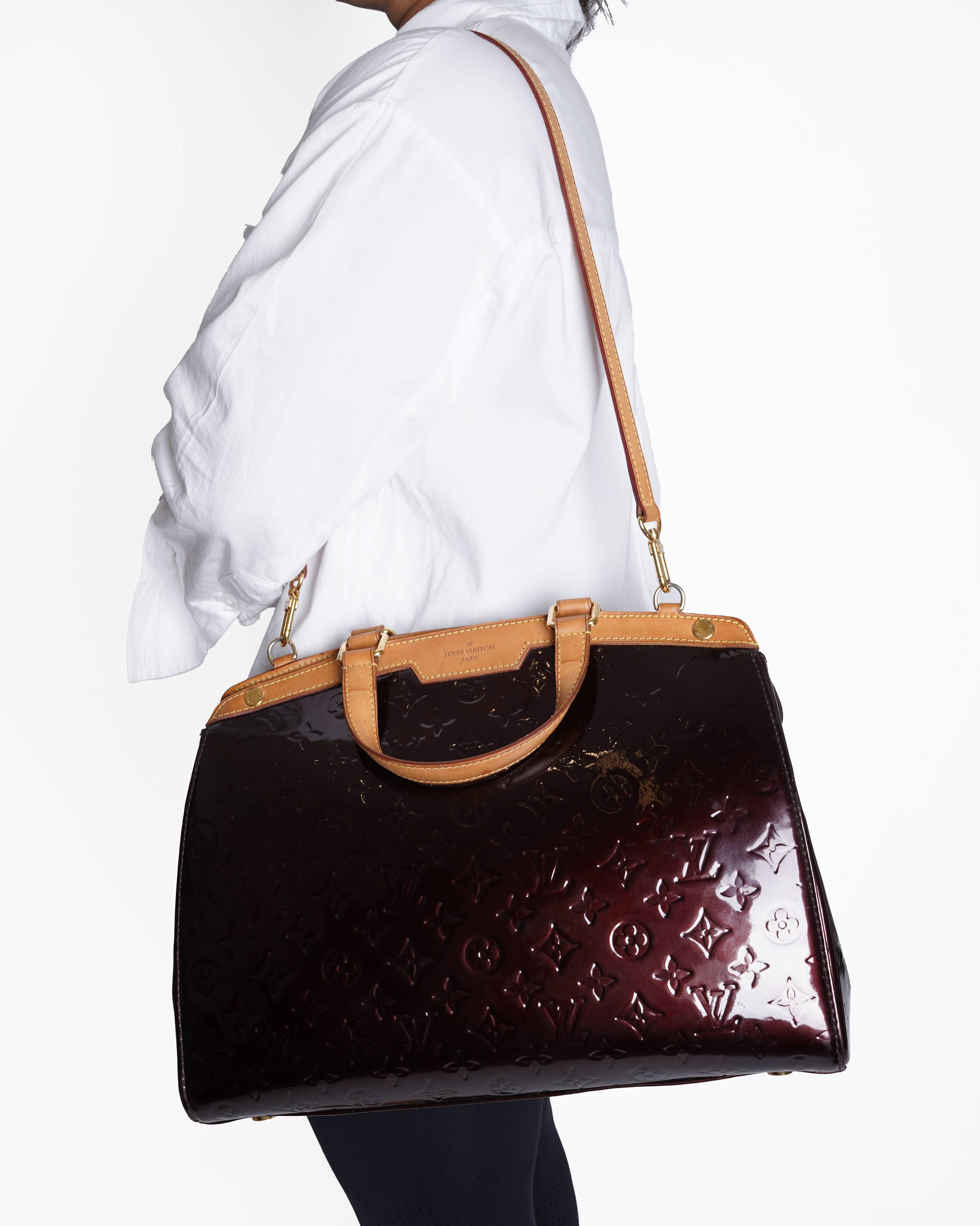 Louis vuitton magnetique monogram vernis brea Shoulder bag