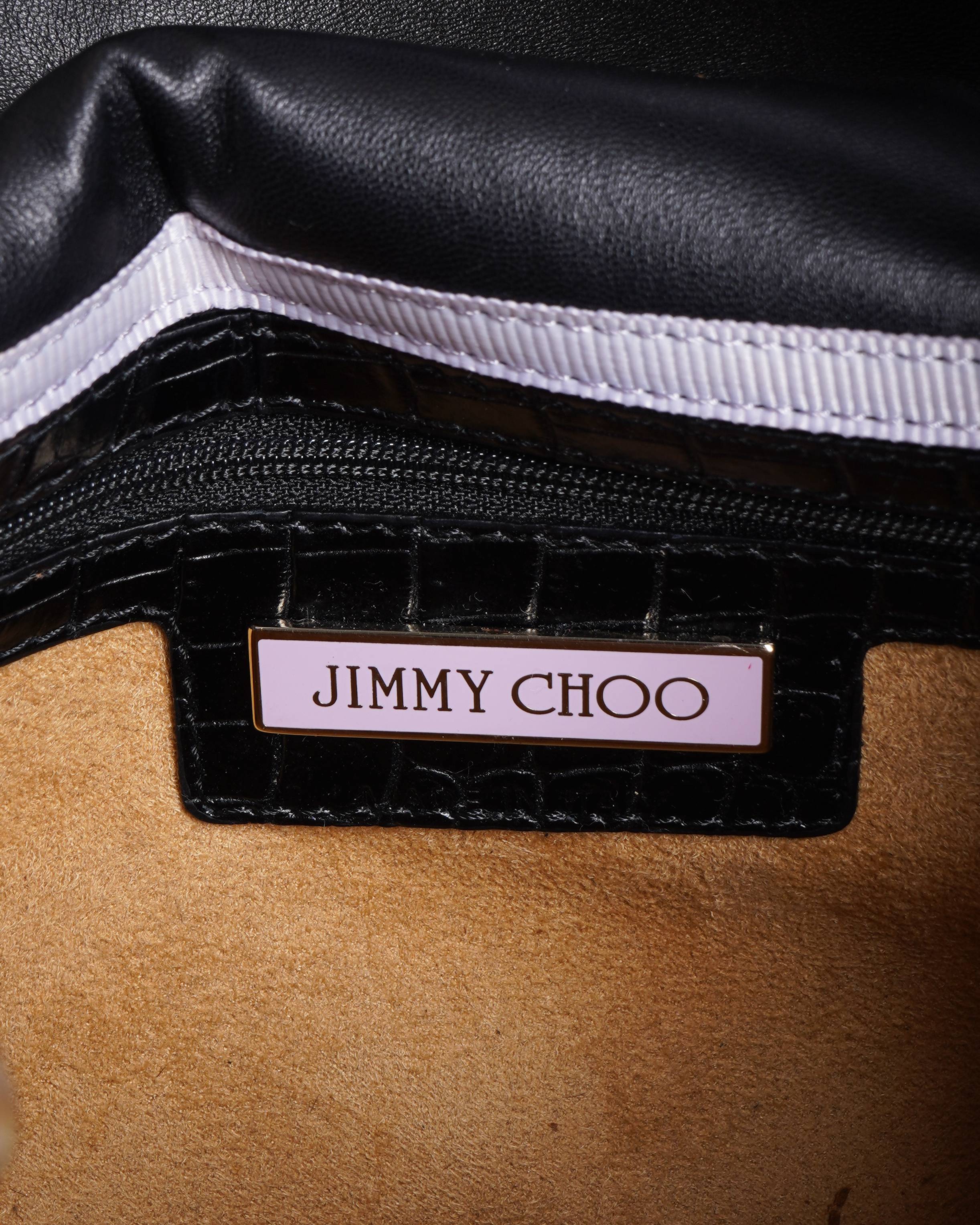 Jimmy choo pony hair shoulder bag