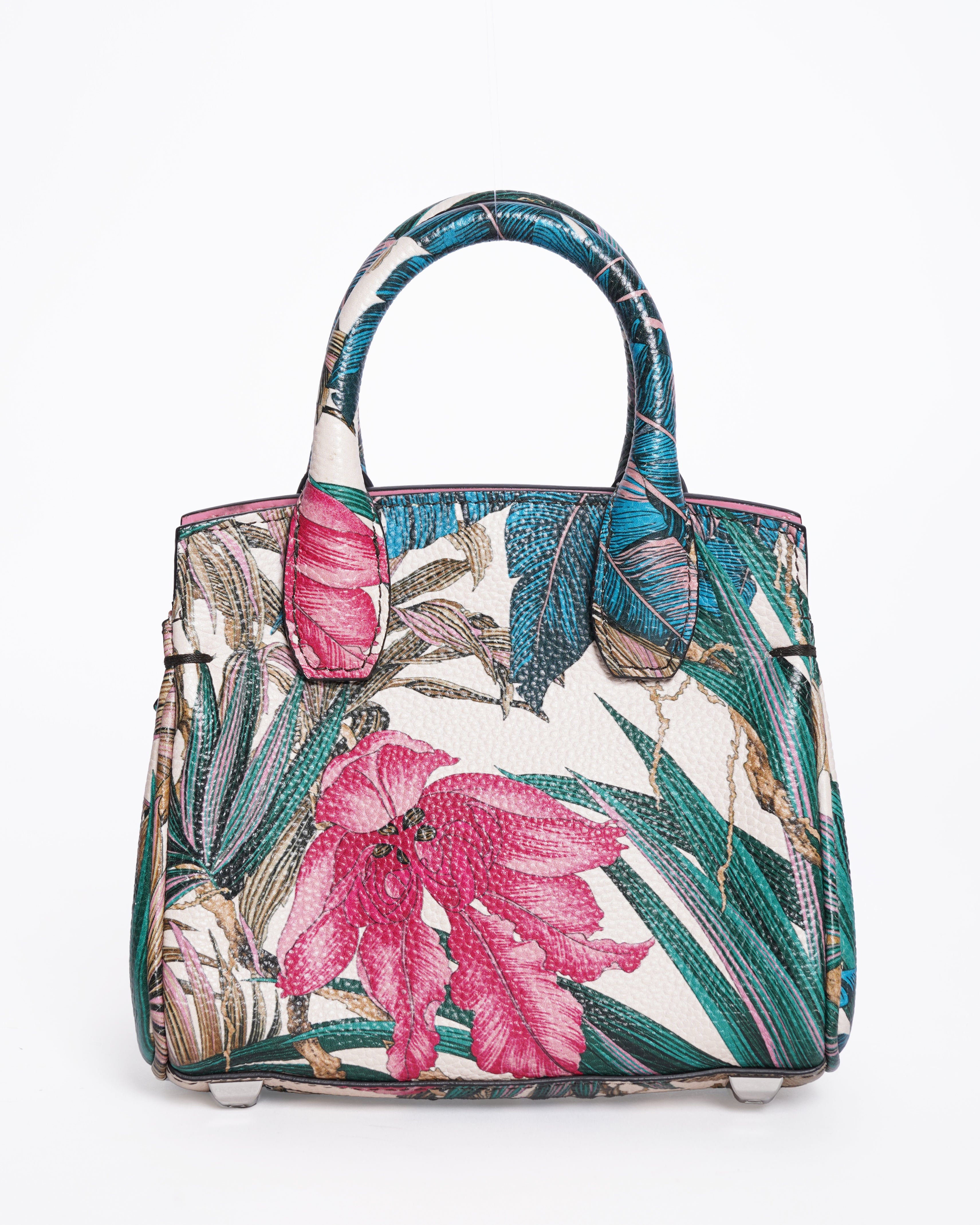 Salvatore Ferragamo floral studio box Mini crossbody bag