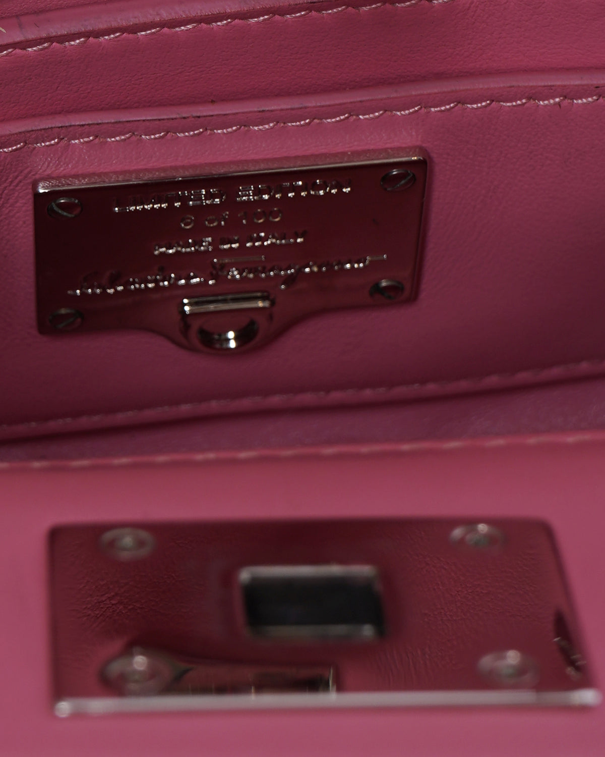Salvatore Ferragamo floral studio box Mini crossbody bag