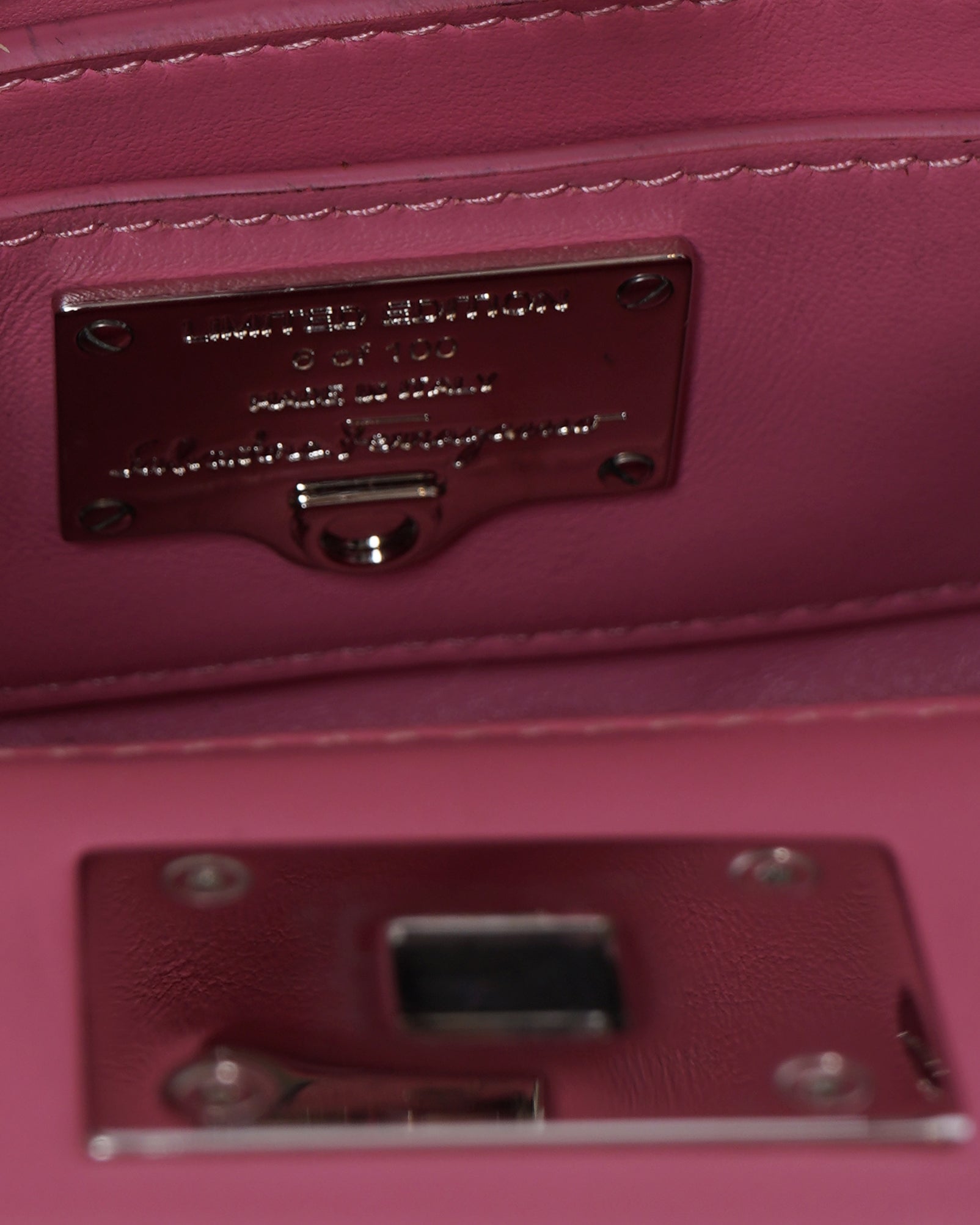 Salvatore Ferragamo floral studio box Mini crossbody bag