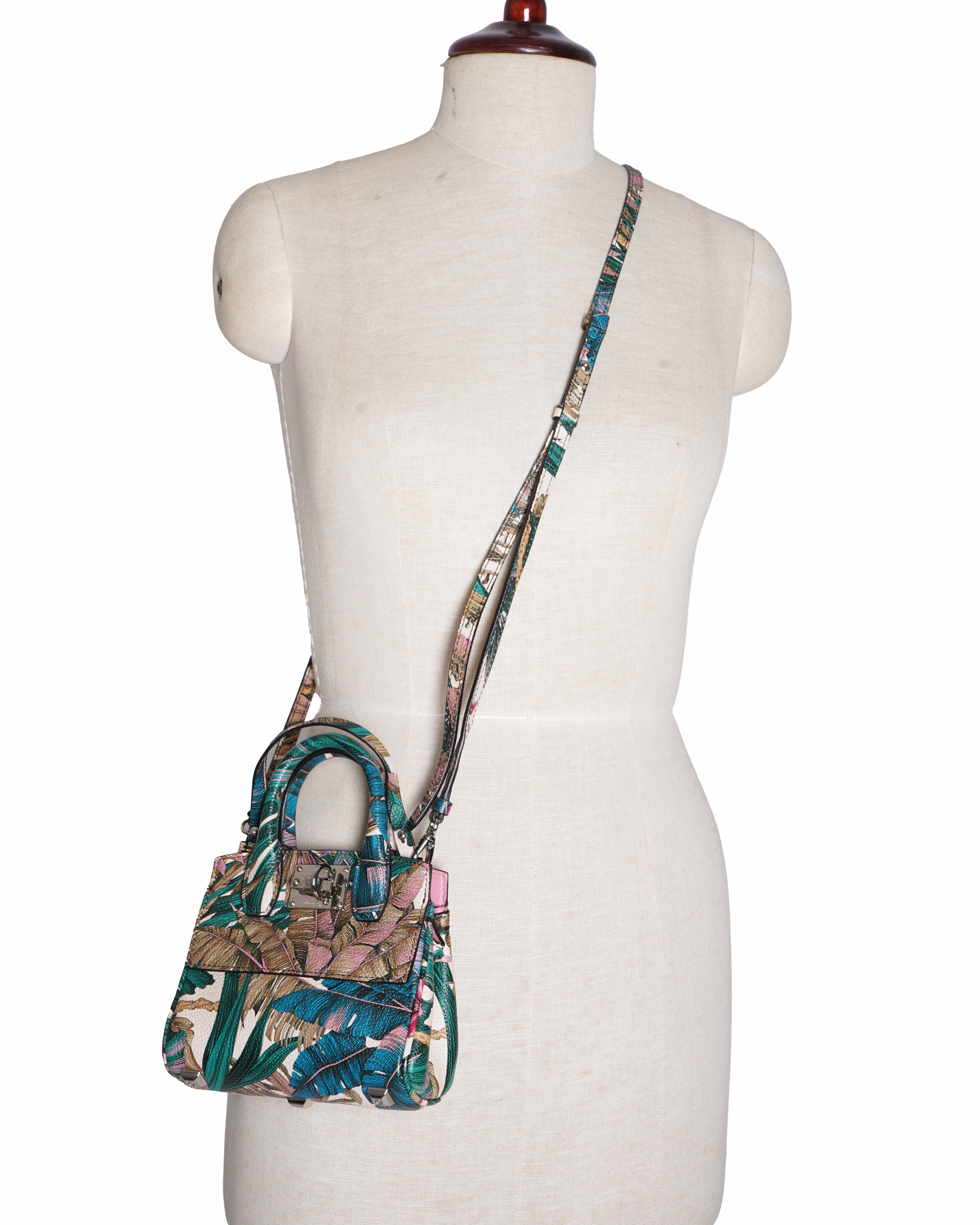 Salvatore Ferragamo floral studio box Mini crossbody bag