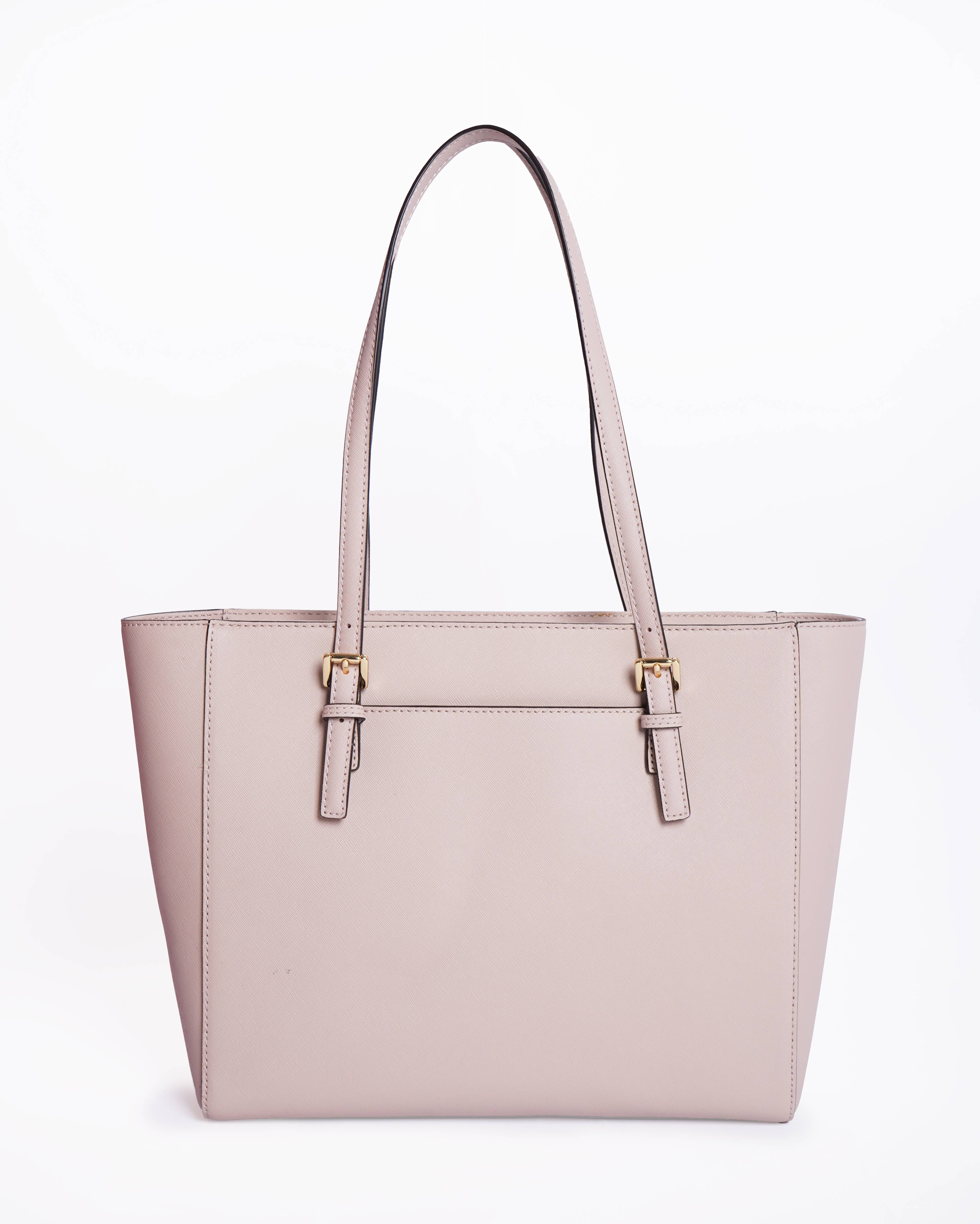 New Michael kors jet set tote bag in blush pink