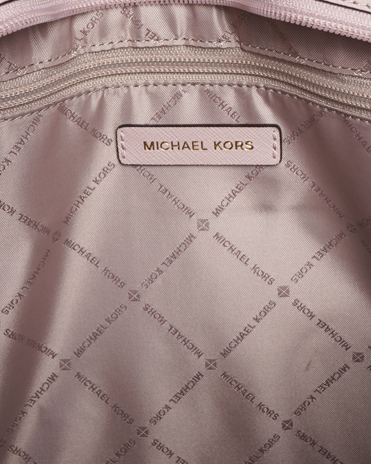 New Michael kors jet set tote bag in blush pink