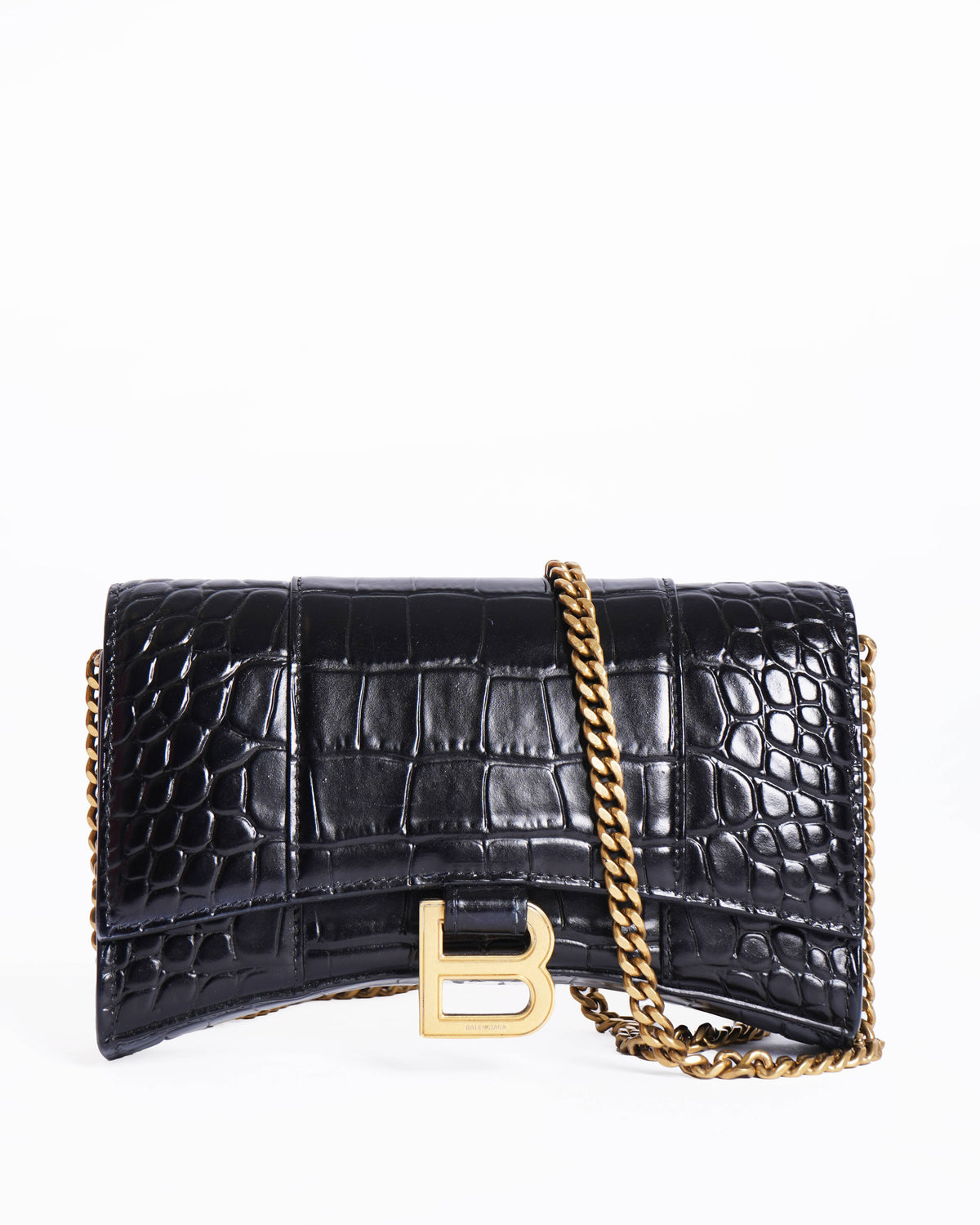 Balenciaga Hourglass Wallet On Chain