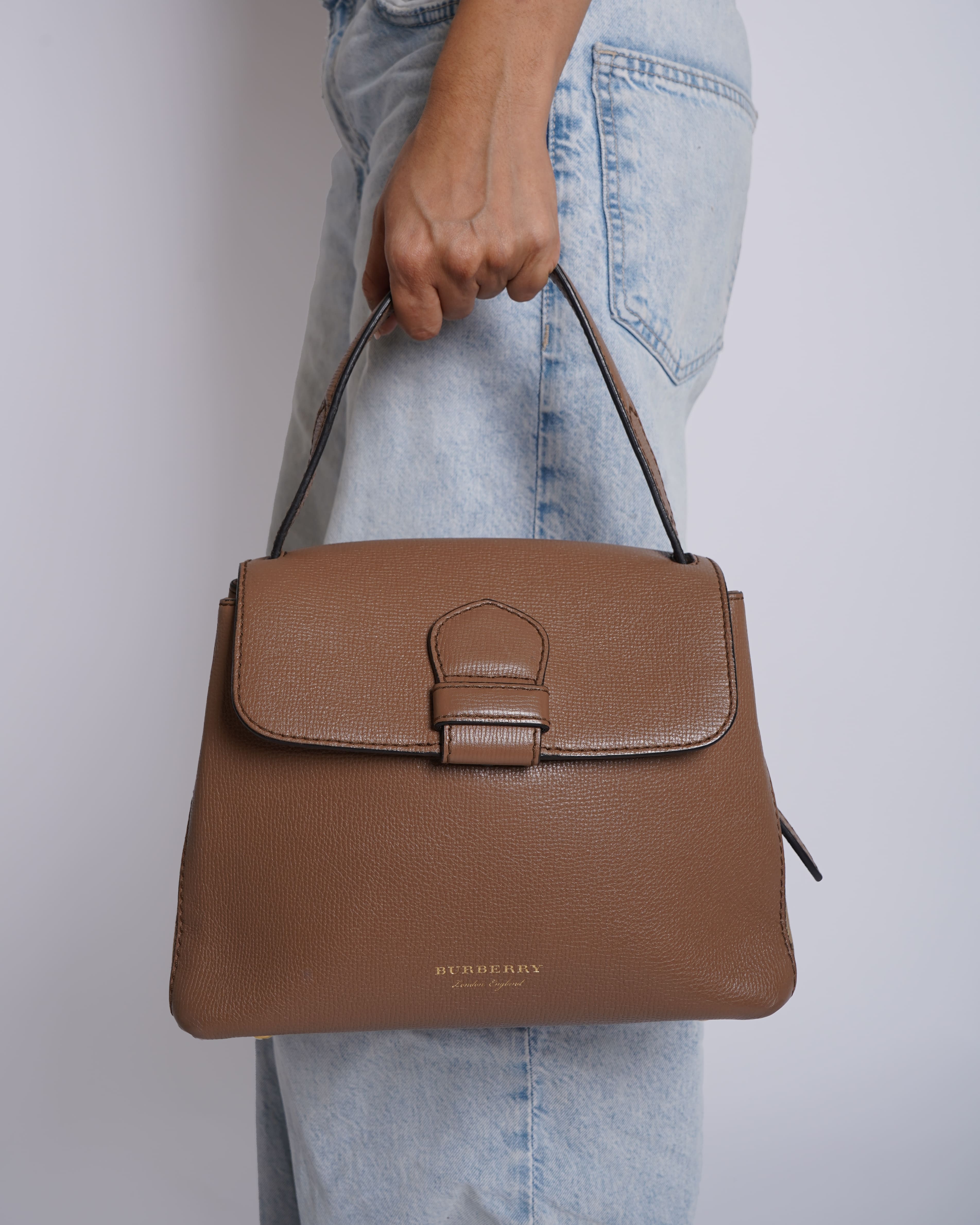 Burberry Camberley Small Tote Crossbody Bag