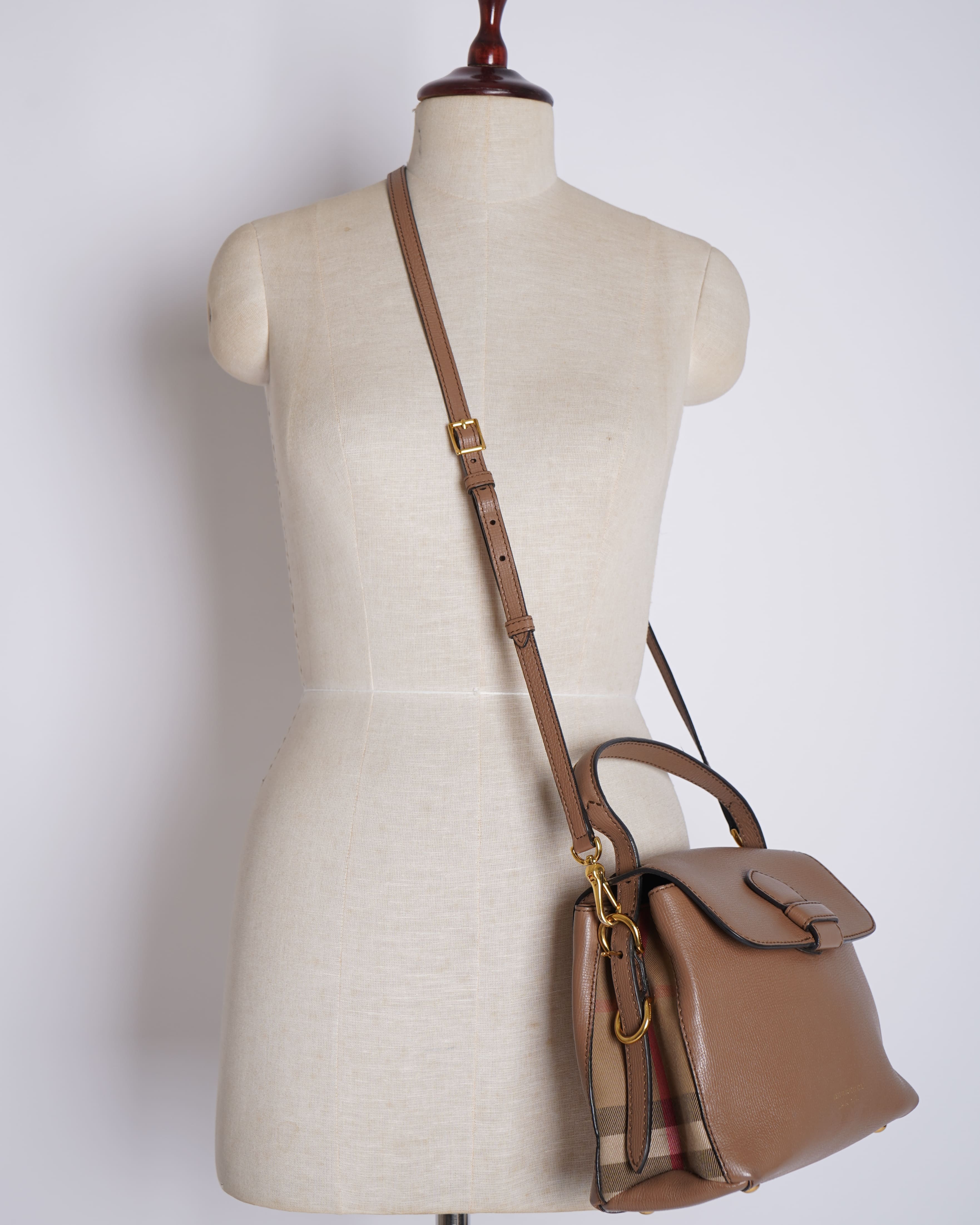 Burberry Camberley Small Tote Crossbody Bag
