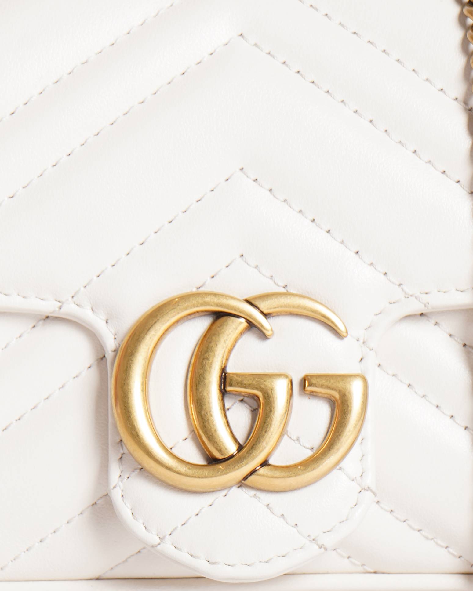 New Gucci Marmont GG Mini Black Matelassé Crossbody Bag
