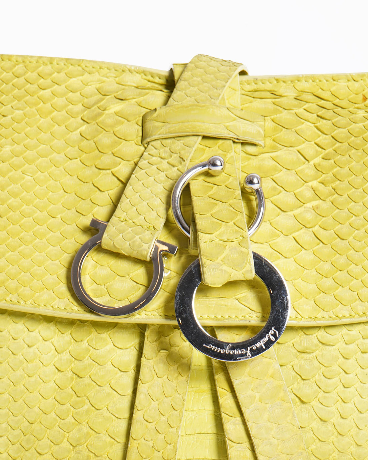 Salvatore Ferragamo Vegan leather handbag