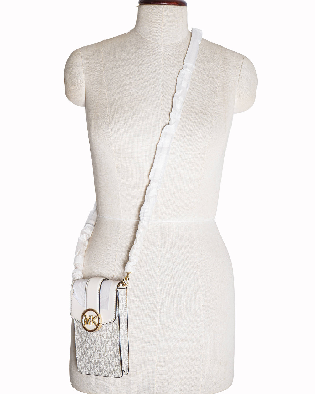 Michael Kors Carmen Small Logo Phone Crossbody Bag