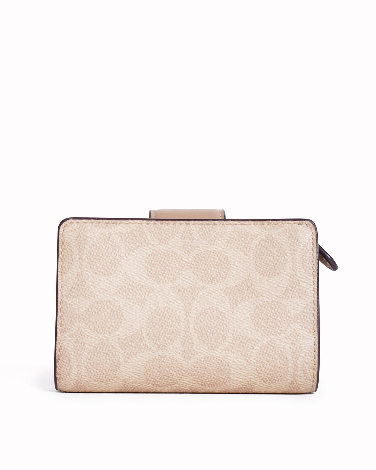 Coach Women's Monogram Wallet In Beige
