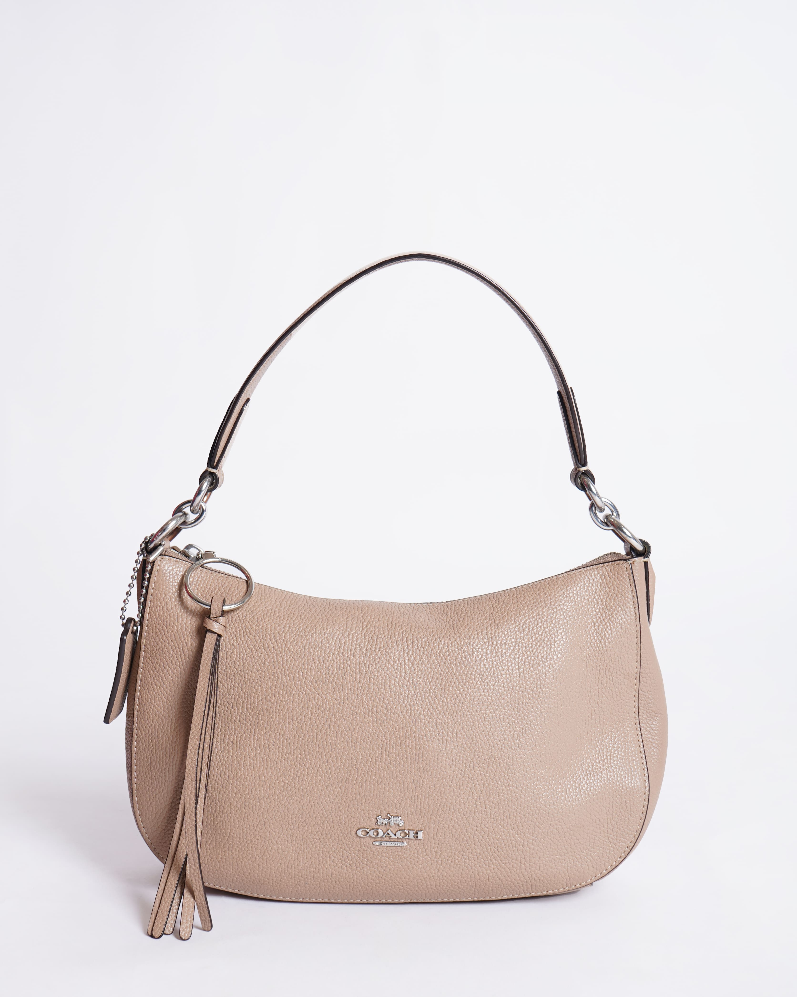 COACH
Textured Top-Handle crossbody Bag with Detachable Strap