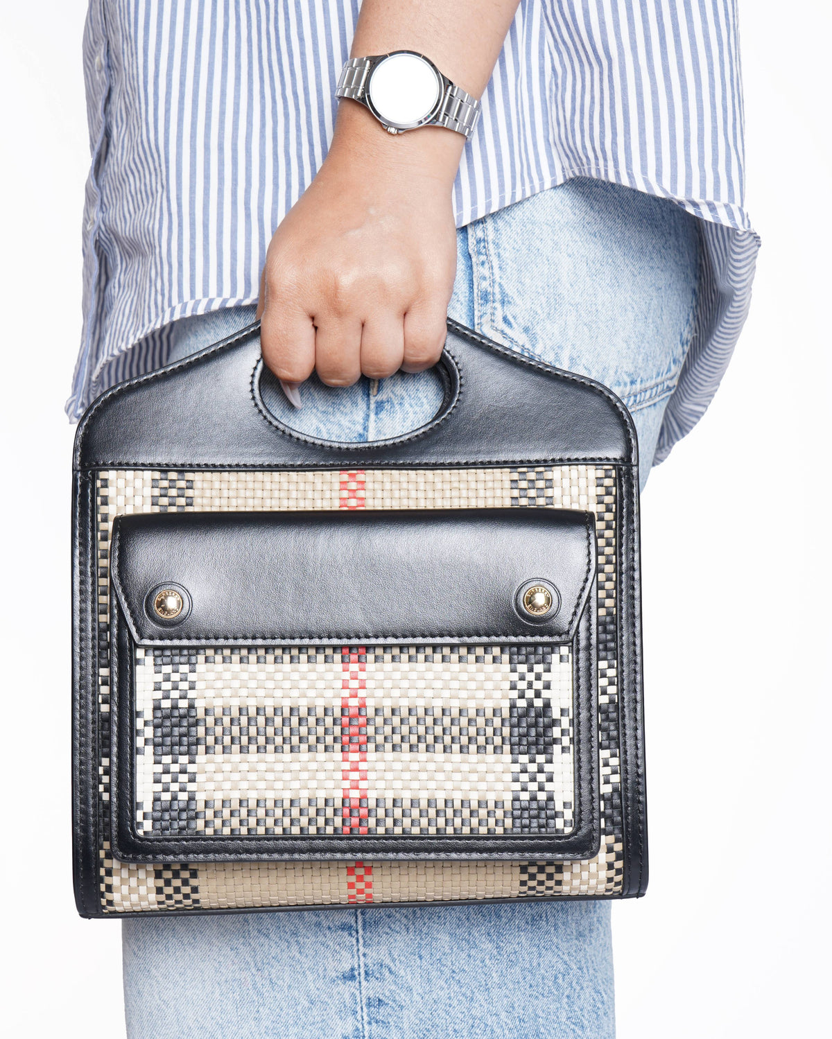 New Burberry Mini Pocket Tote Limited Edition Bag