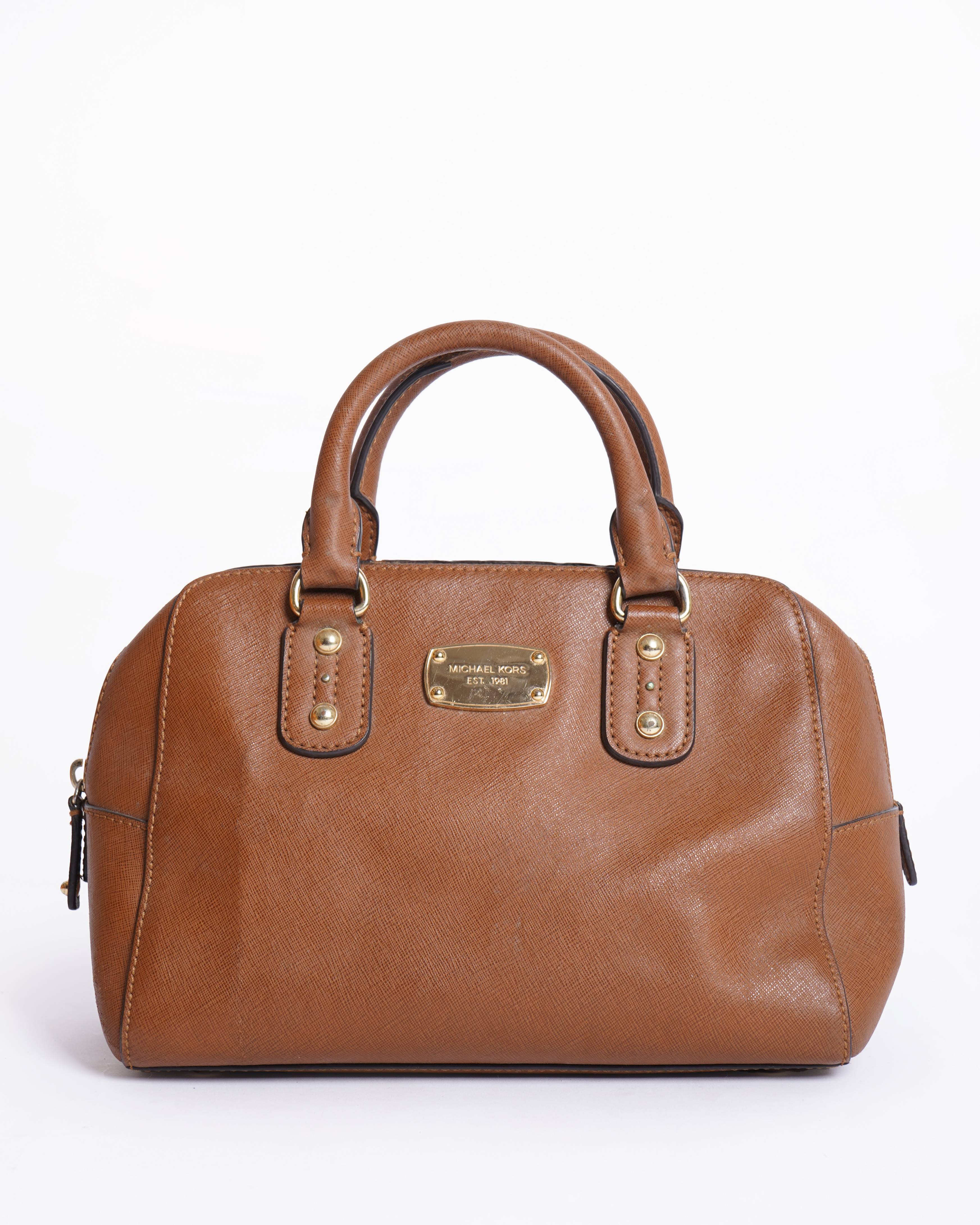 Michael kors brown leather Shoulder bag