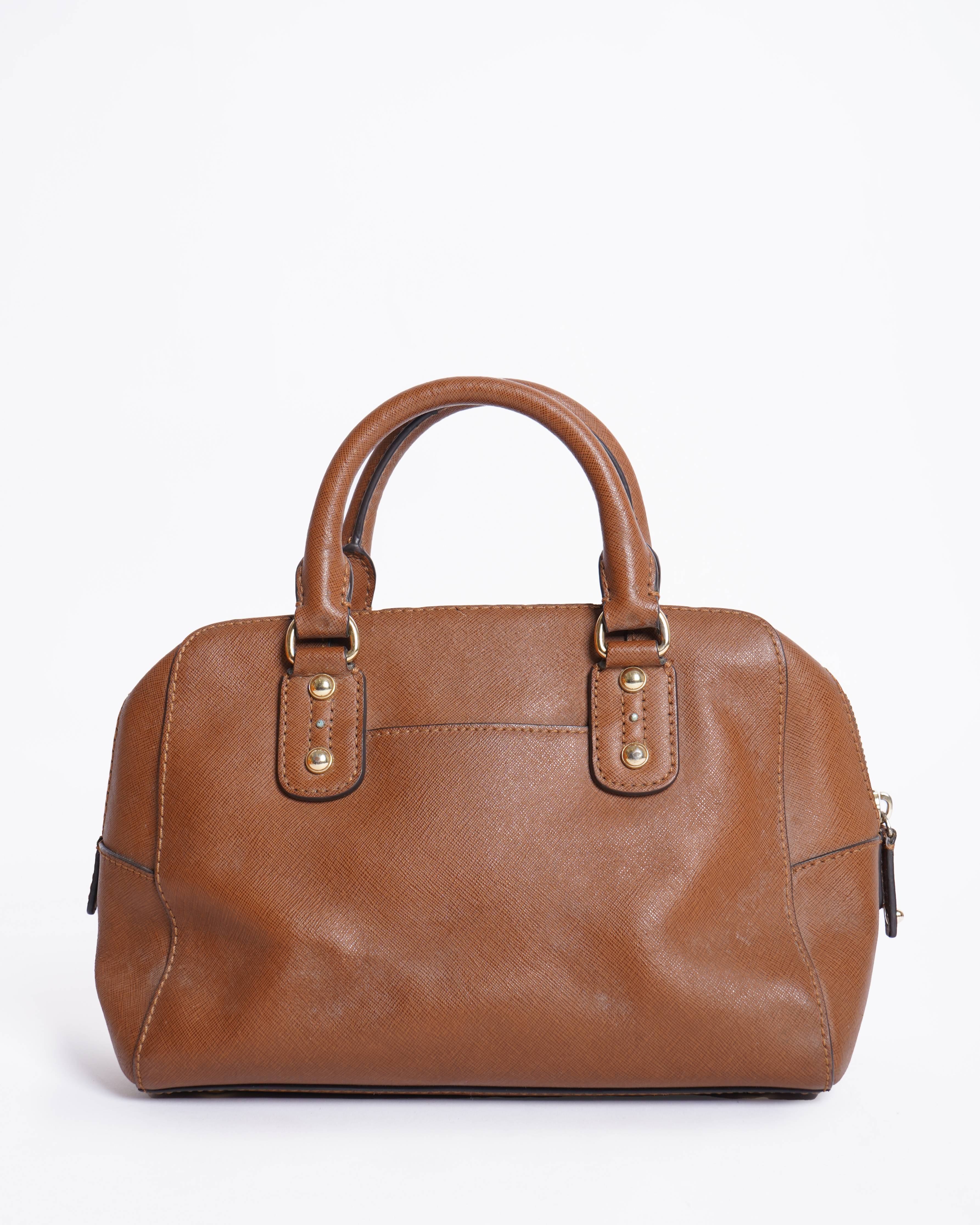 Michael kors brown leather Shoulder bag