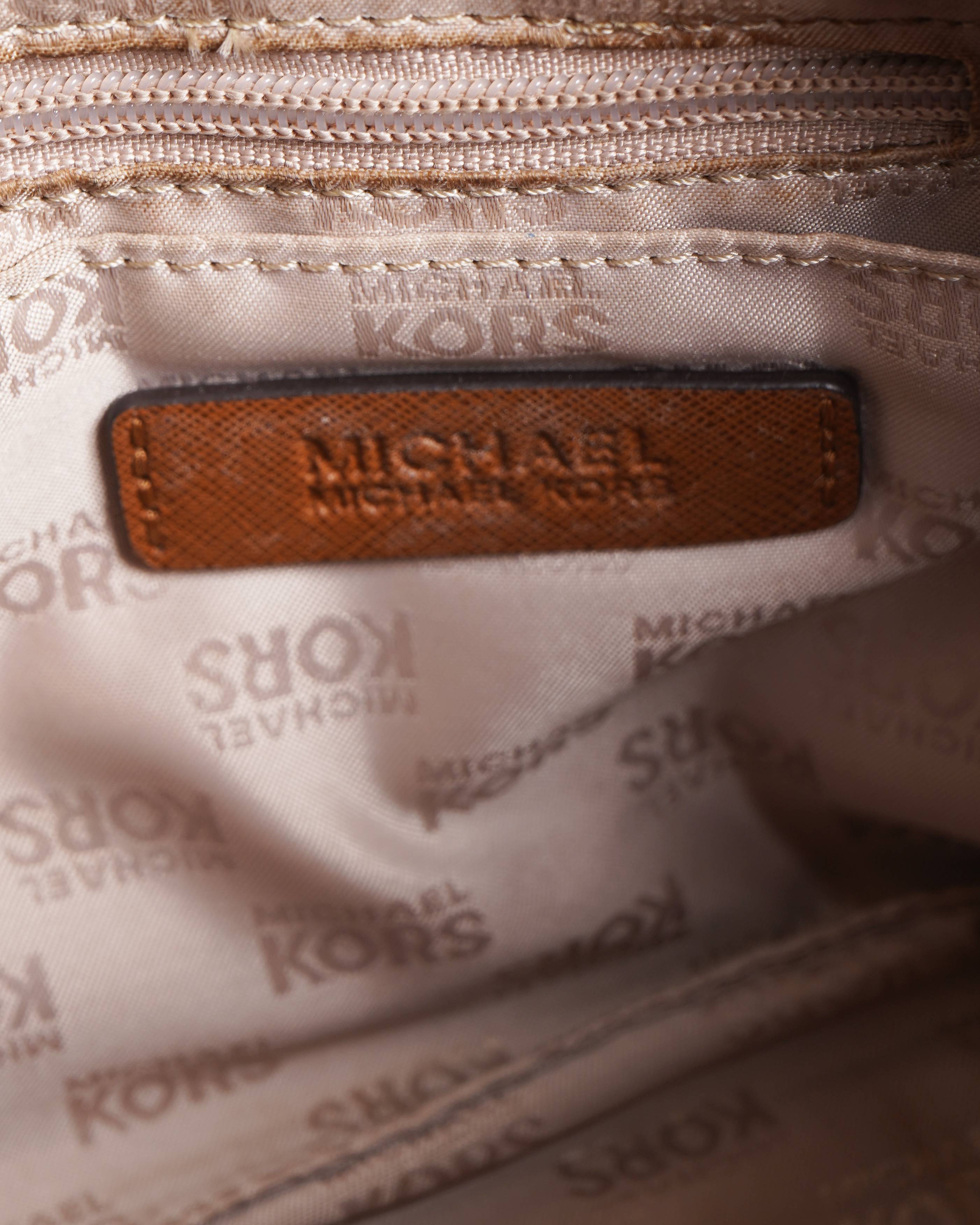 Michael kors brown leather Shoulder bag