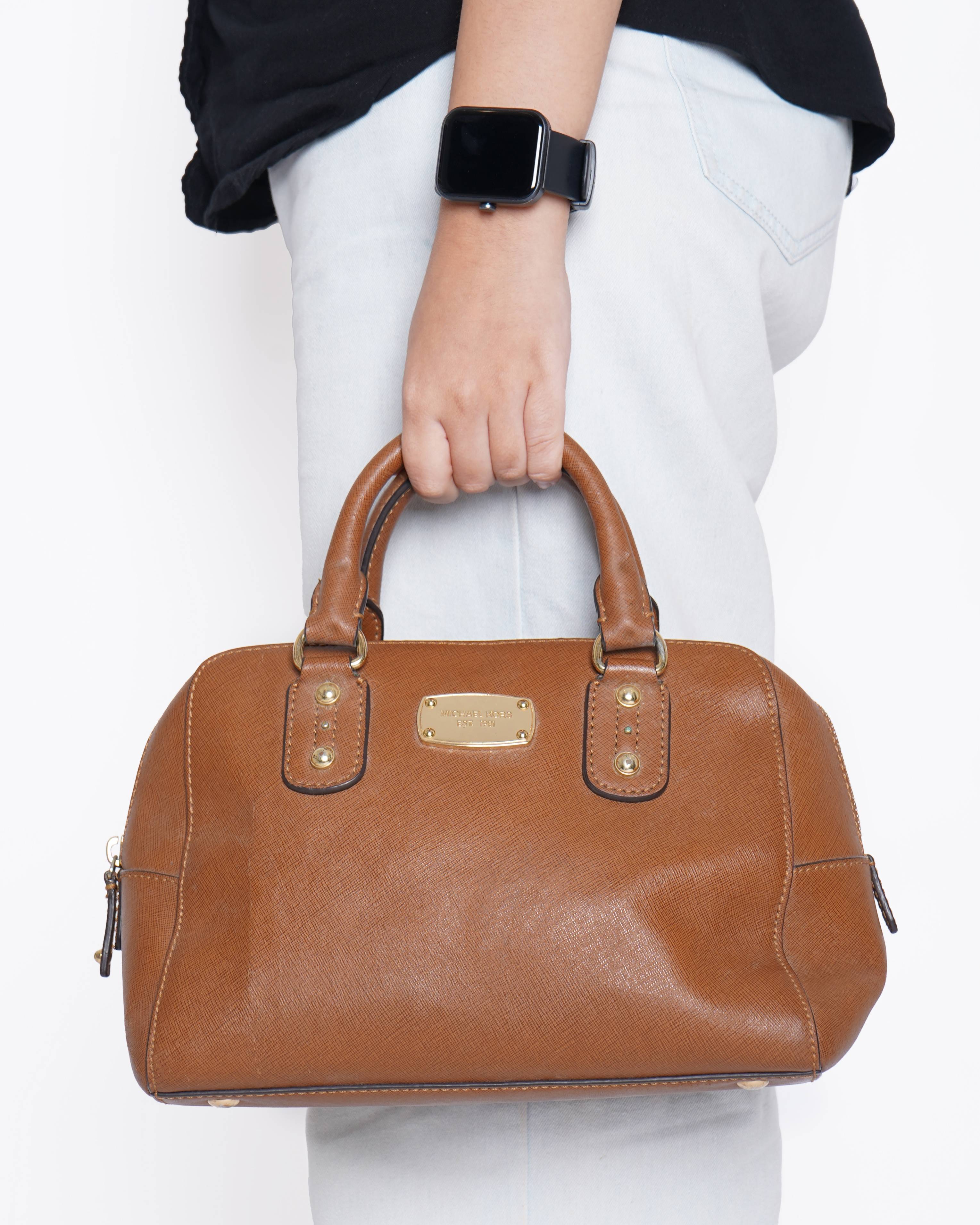 Michael kors brown leather Shoulder bag