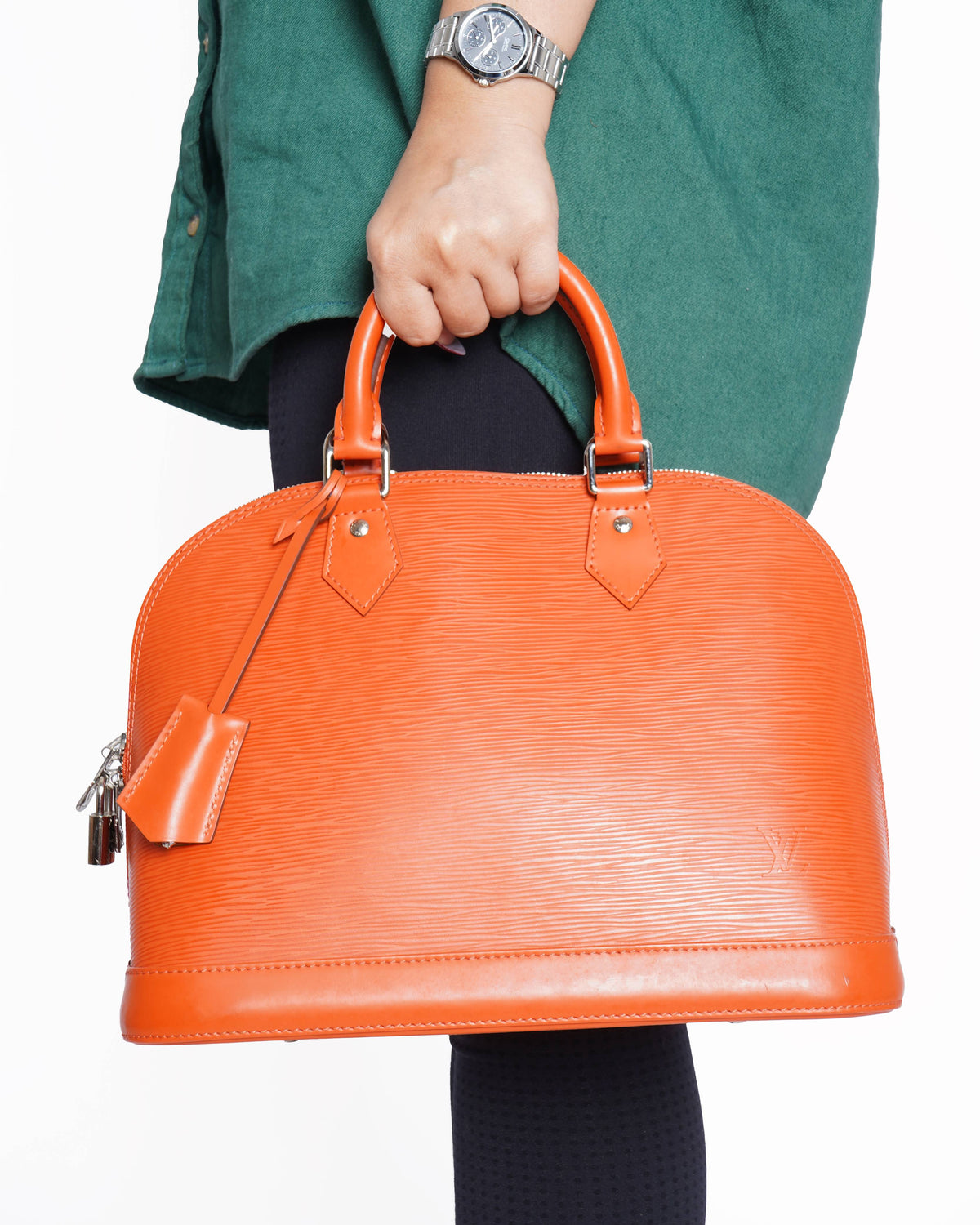 Louis Vuitton Piment Epi Leather Alma PM HandBag