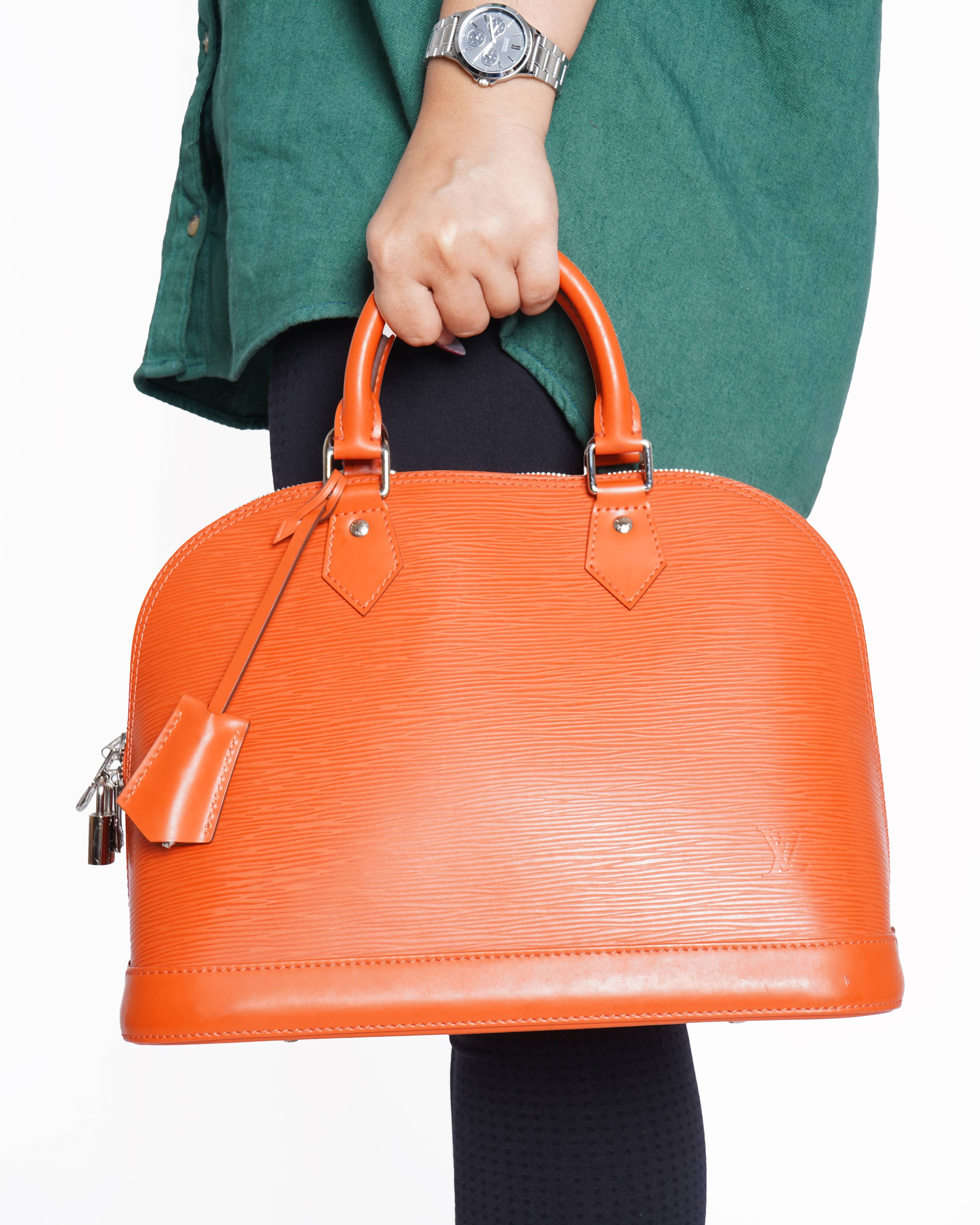 Louis Vuitton Piment Epi Leather Alma PM HandBag