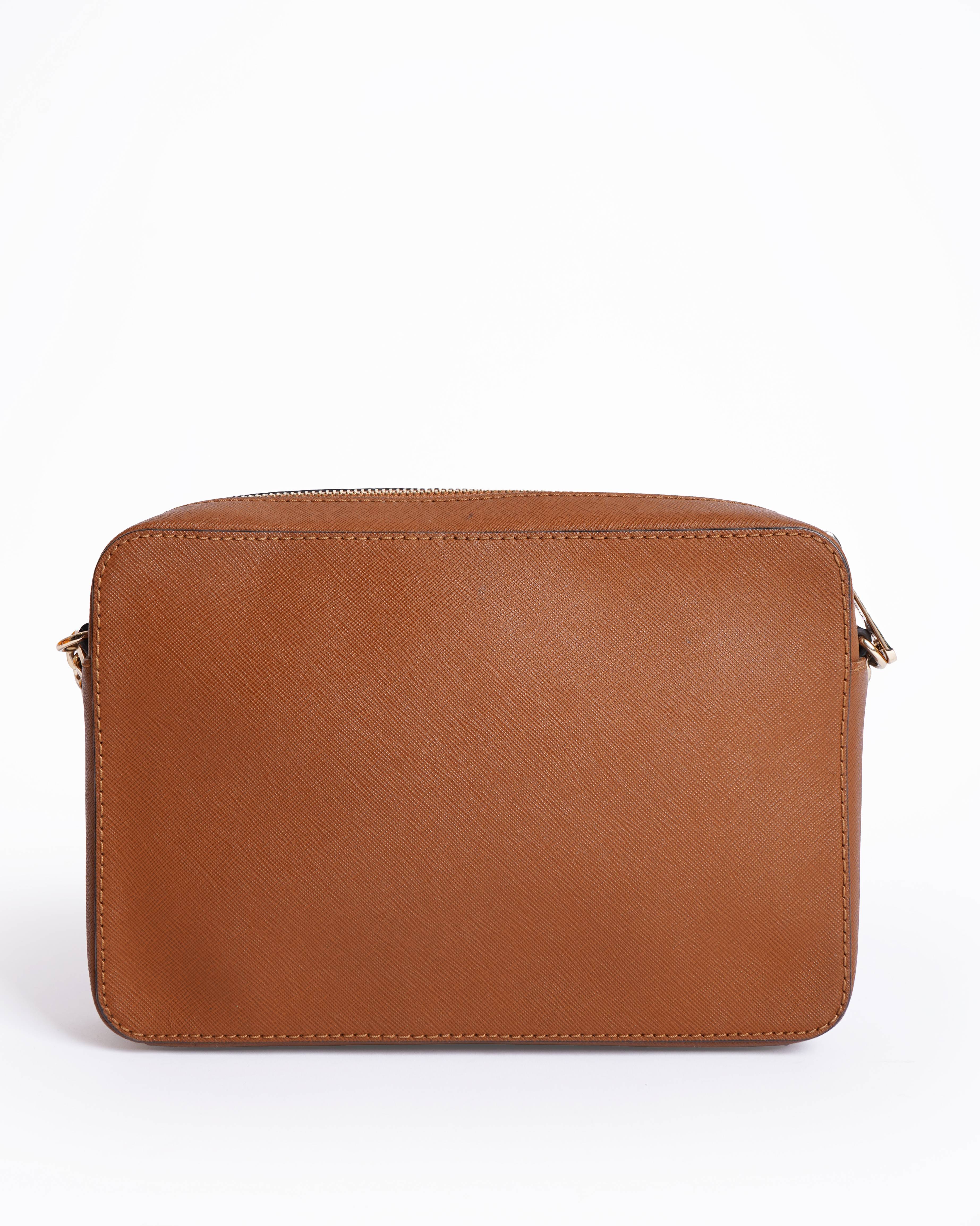 MICHAEL KORS Jet Set Large Saffiano Leather Crossbody Bag