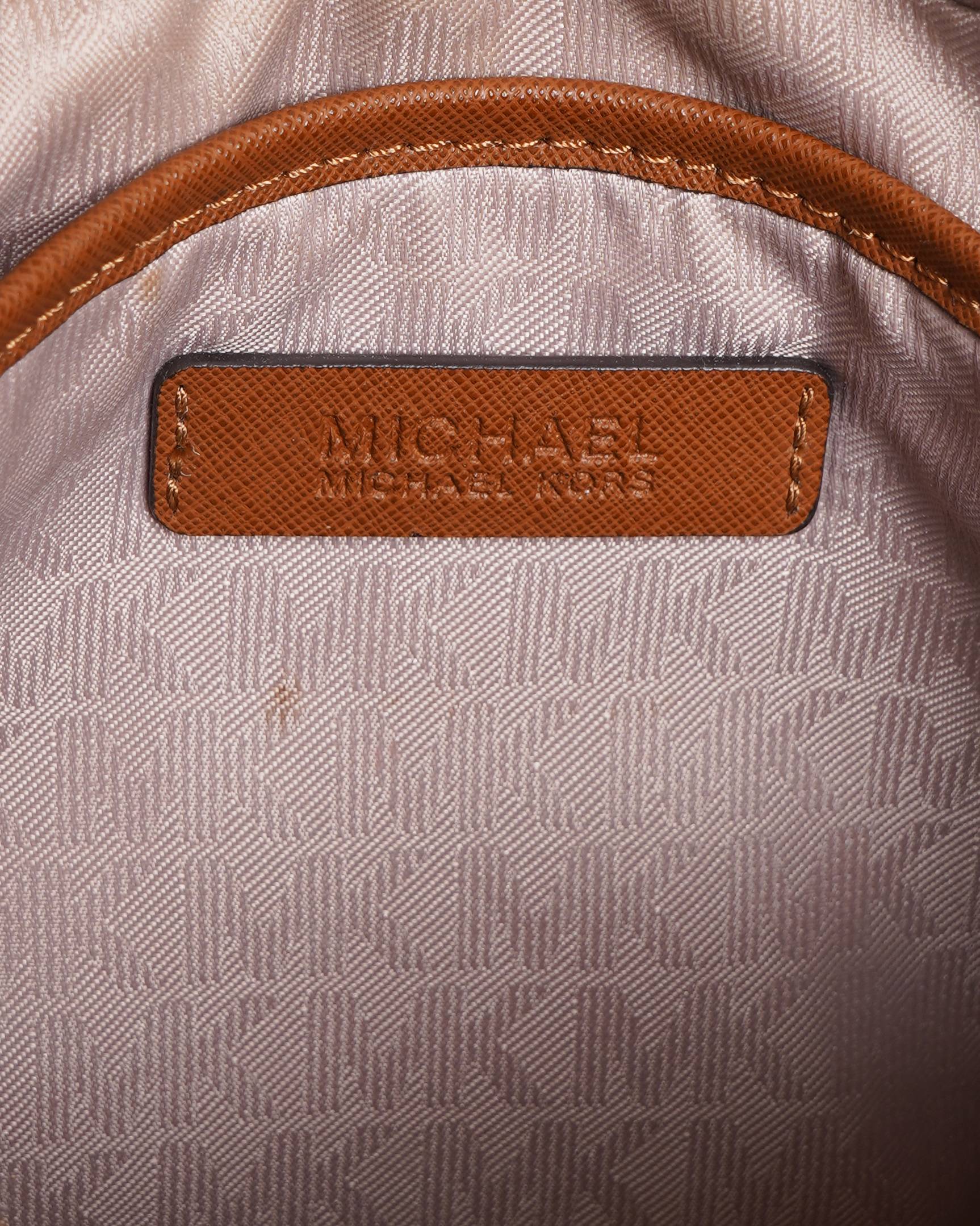 MICHAEL KORS Jet Set Large Saffiano Leather Crossbody Bag
