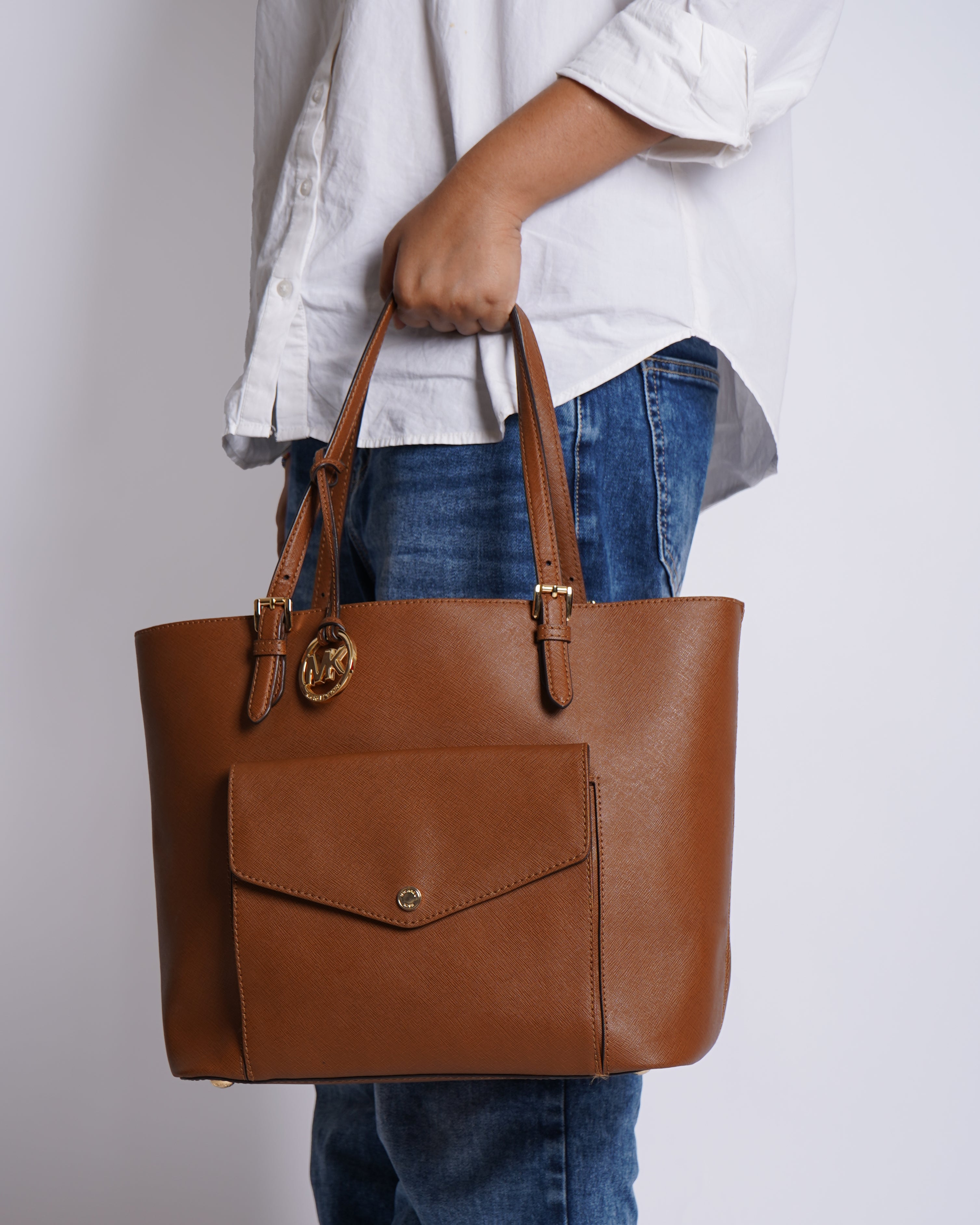 Michael Kors Brown open tote