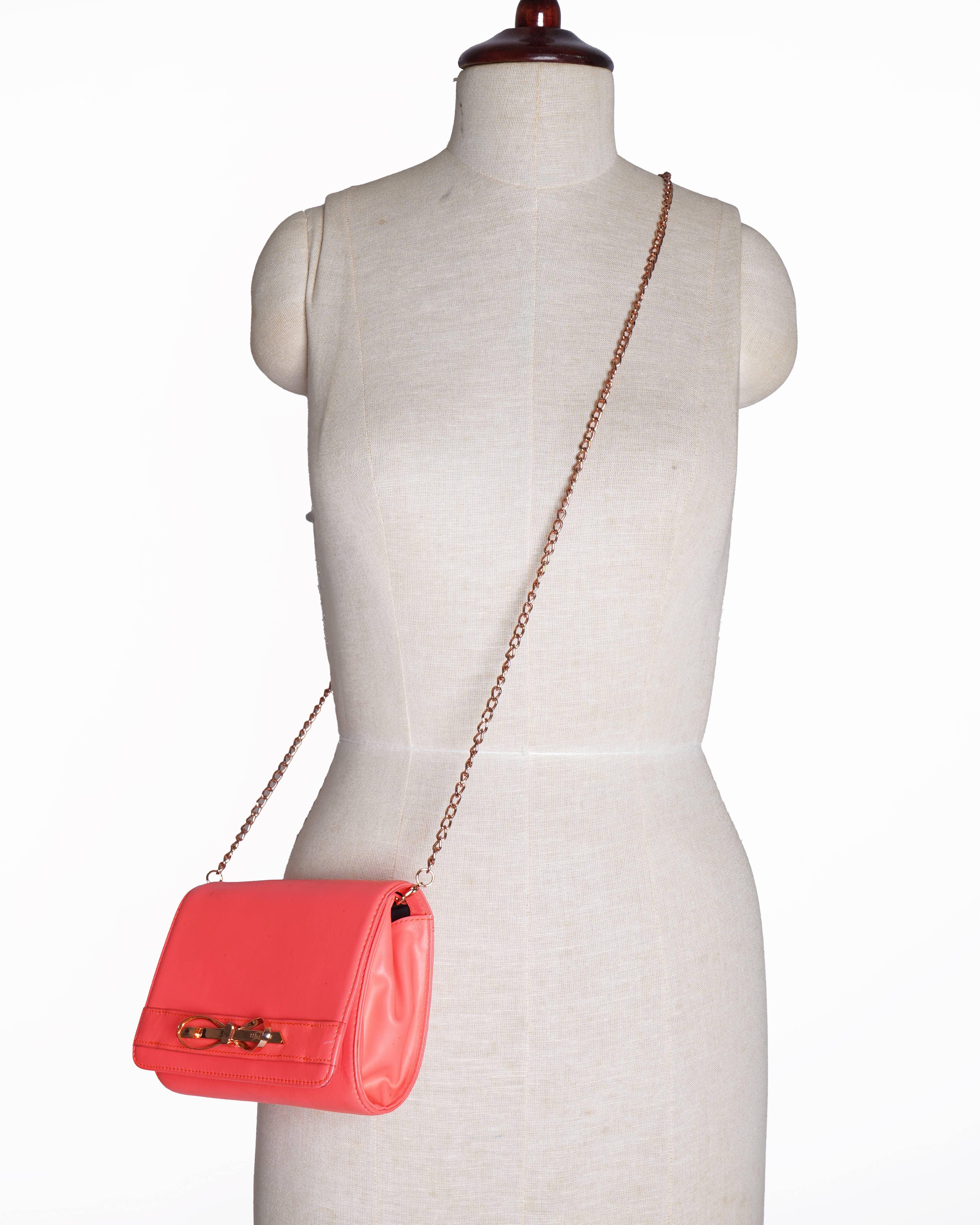 Ted baker wallet on Chain in pink