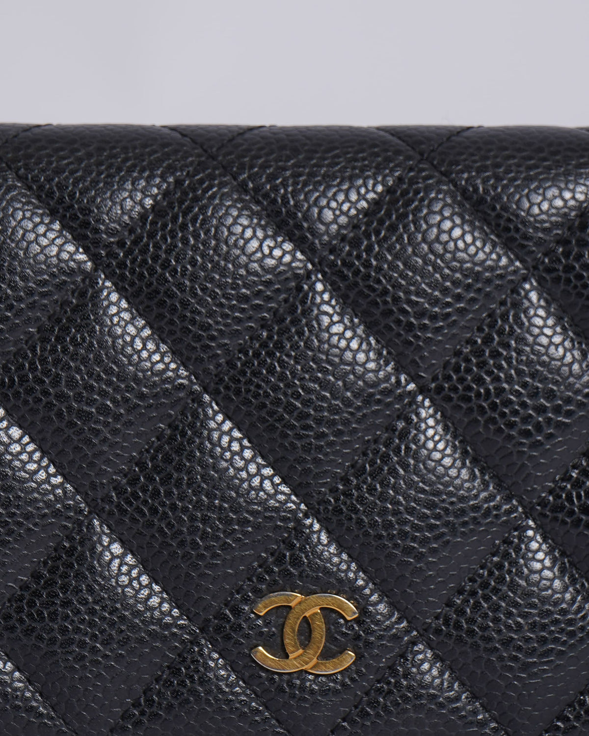 Chanel Quilted Timeless Classic Wallet In Black