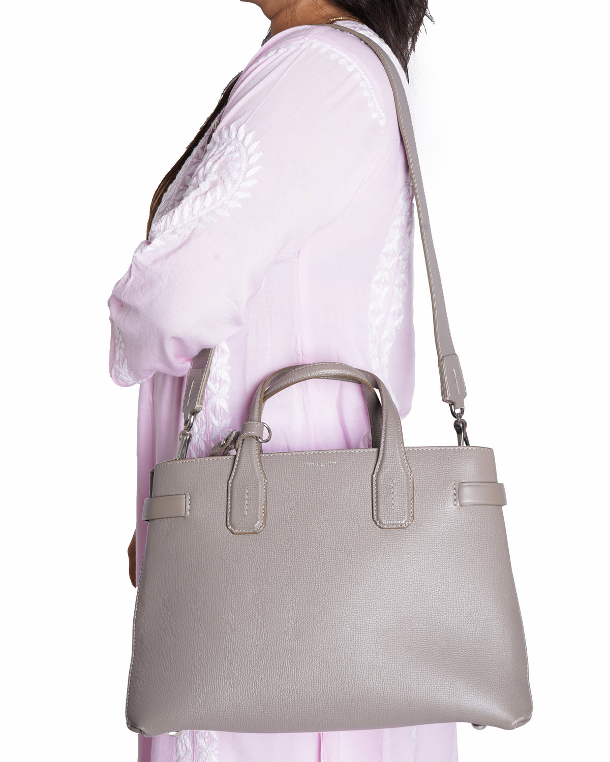 Burberry 
Medium Banner Tote Bag