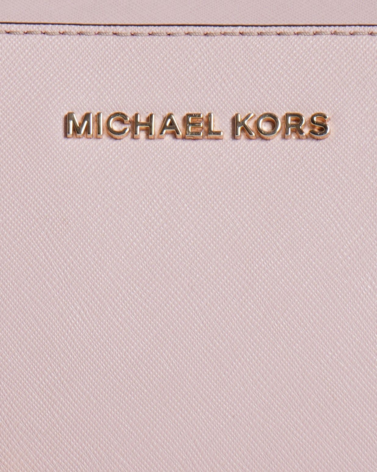 Michael kors jet set saffiano blush pink leather crossbody