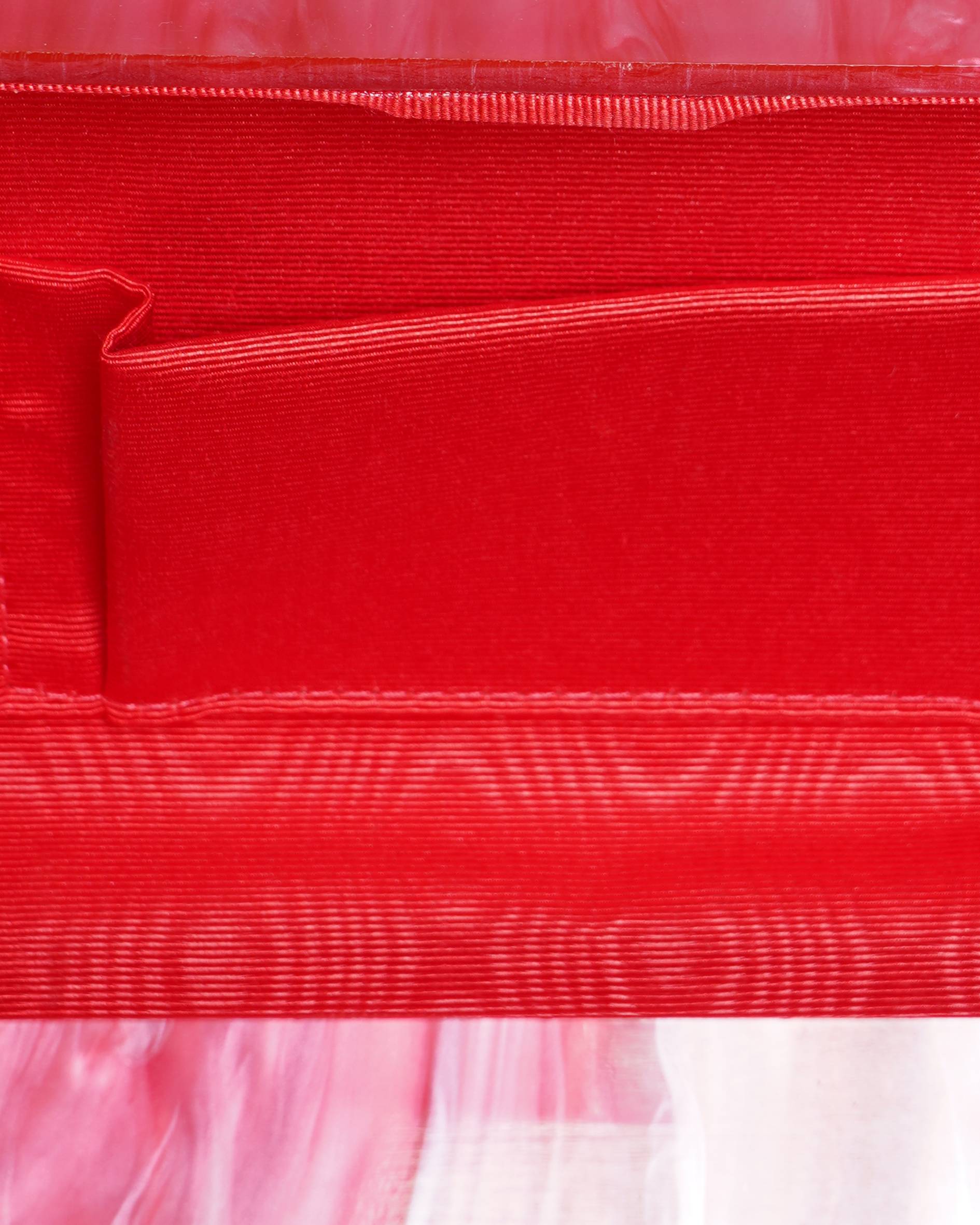 New Kurt Geiger Kensington Lipstick Graphic Acrylic Clutch Bag
