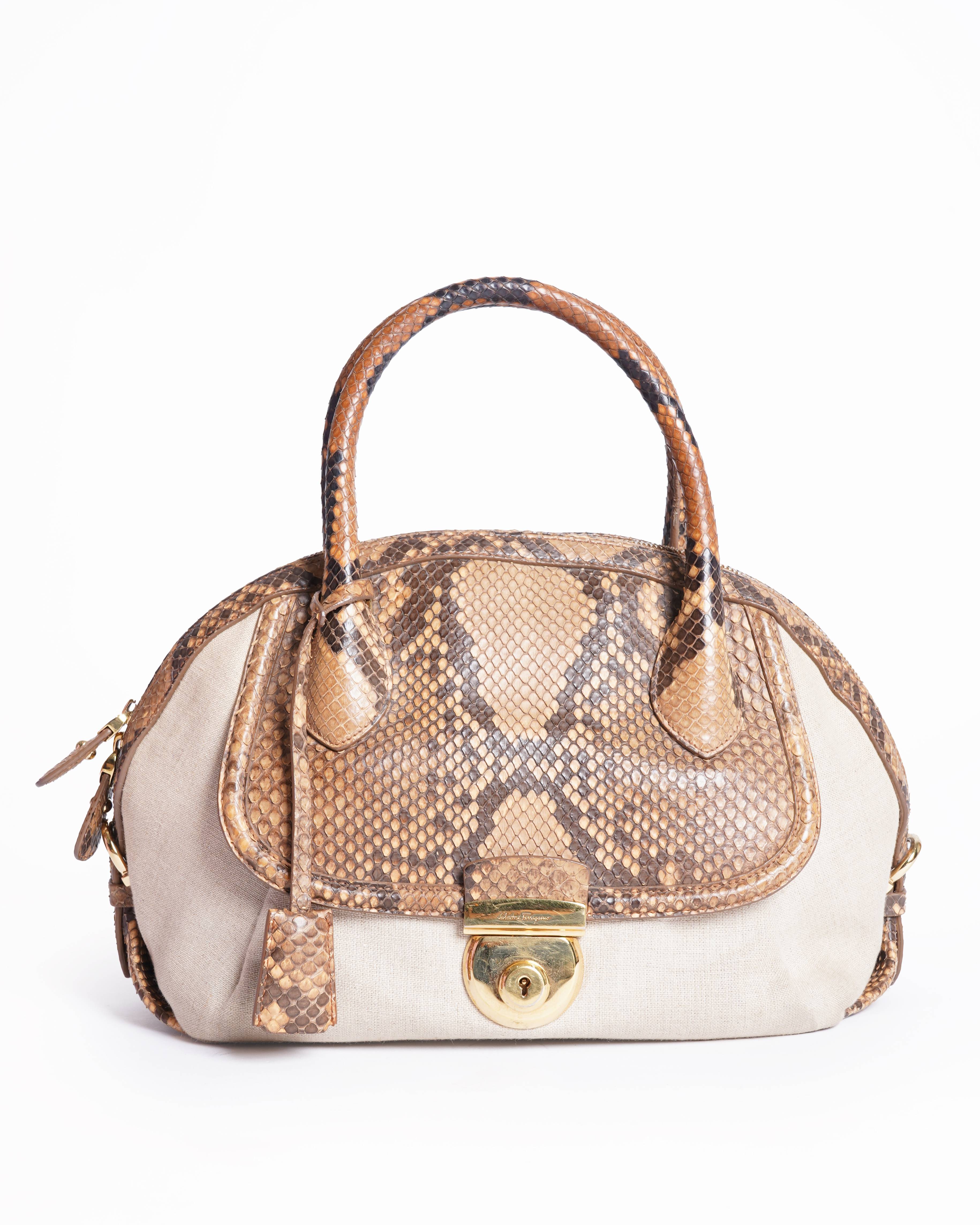 Salvatore Ferragamo 
Fiamma handbag