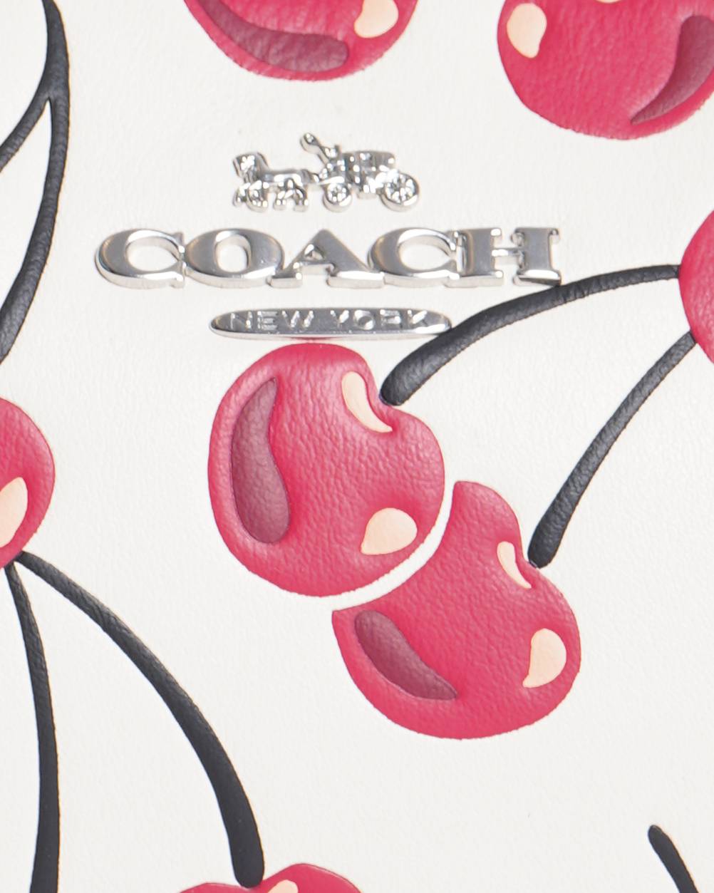 New Coach Cherry Printed Mini Shoulder Bag