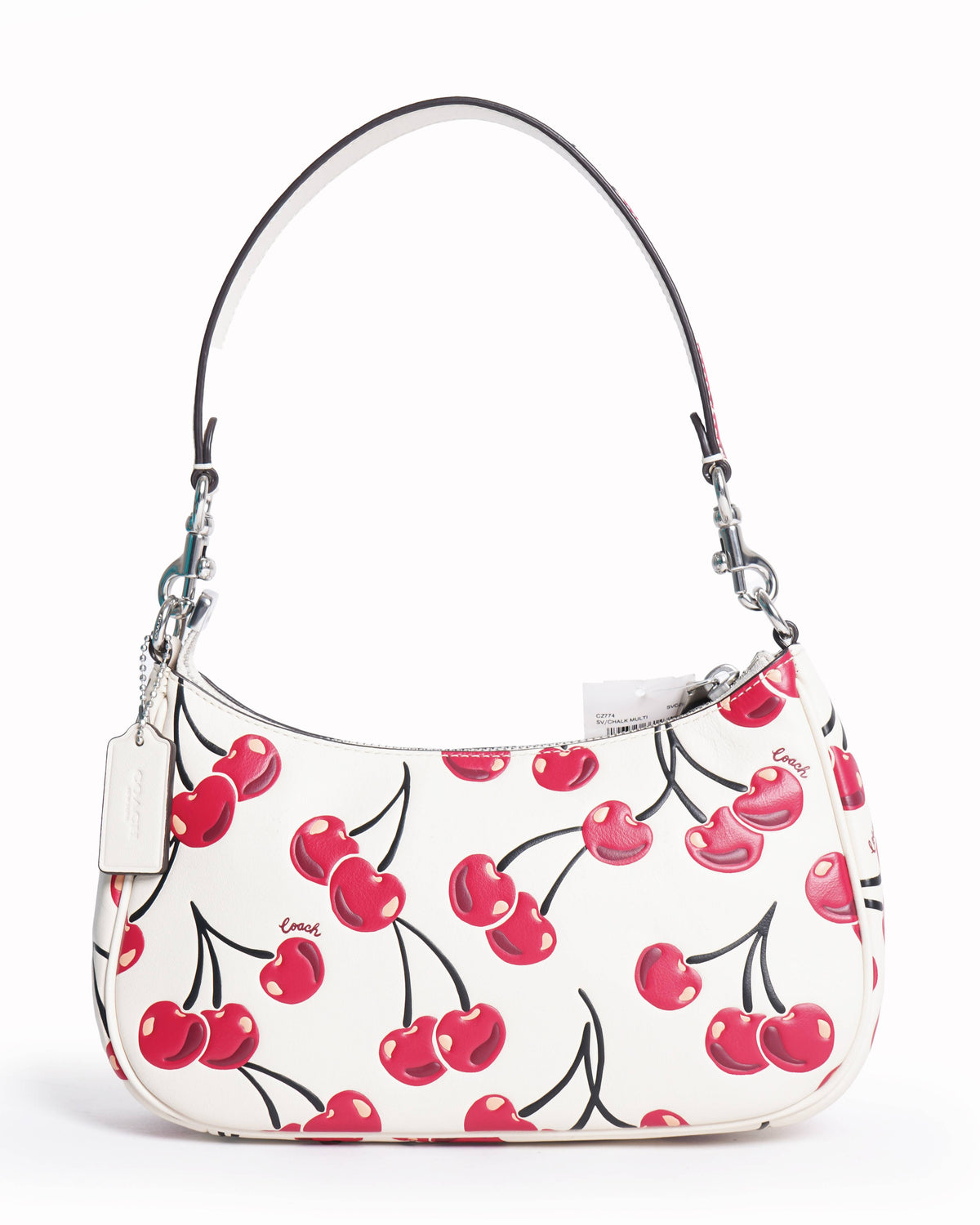 New Coach Cherry Printed Mini Shoulder Bag