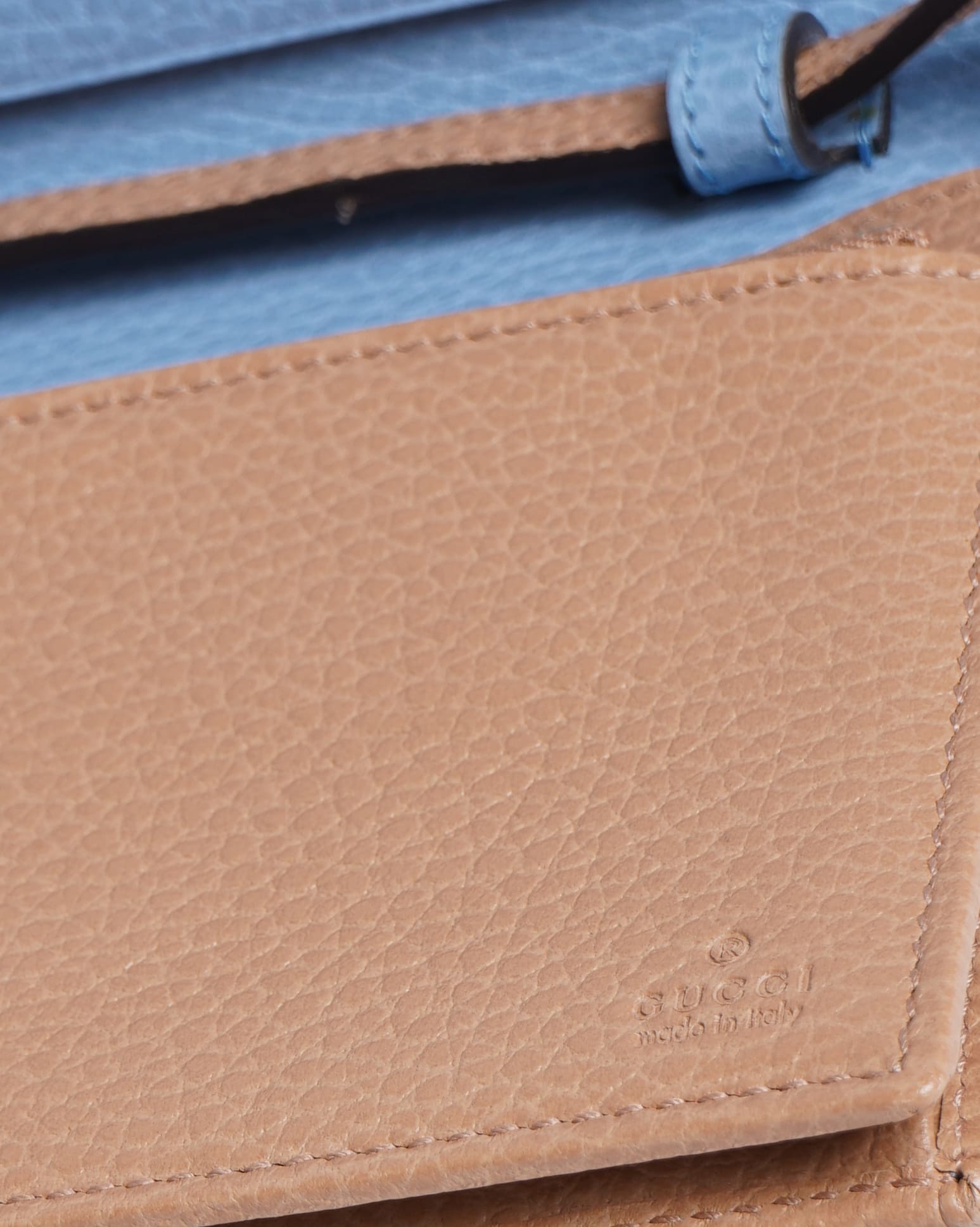 New Gucci Mini Cameila Sling In Beige