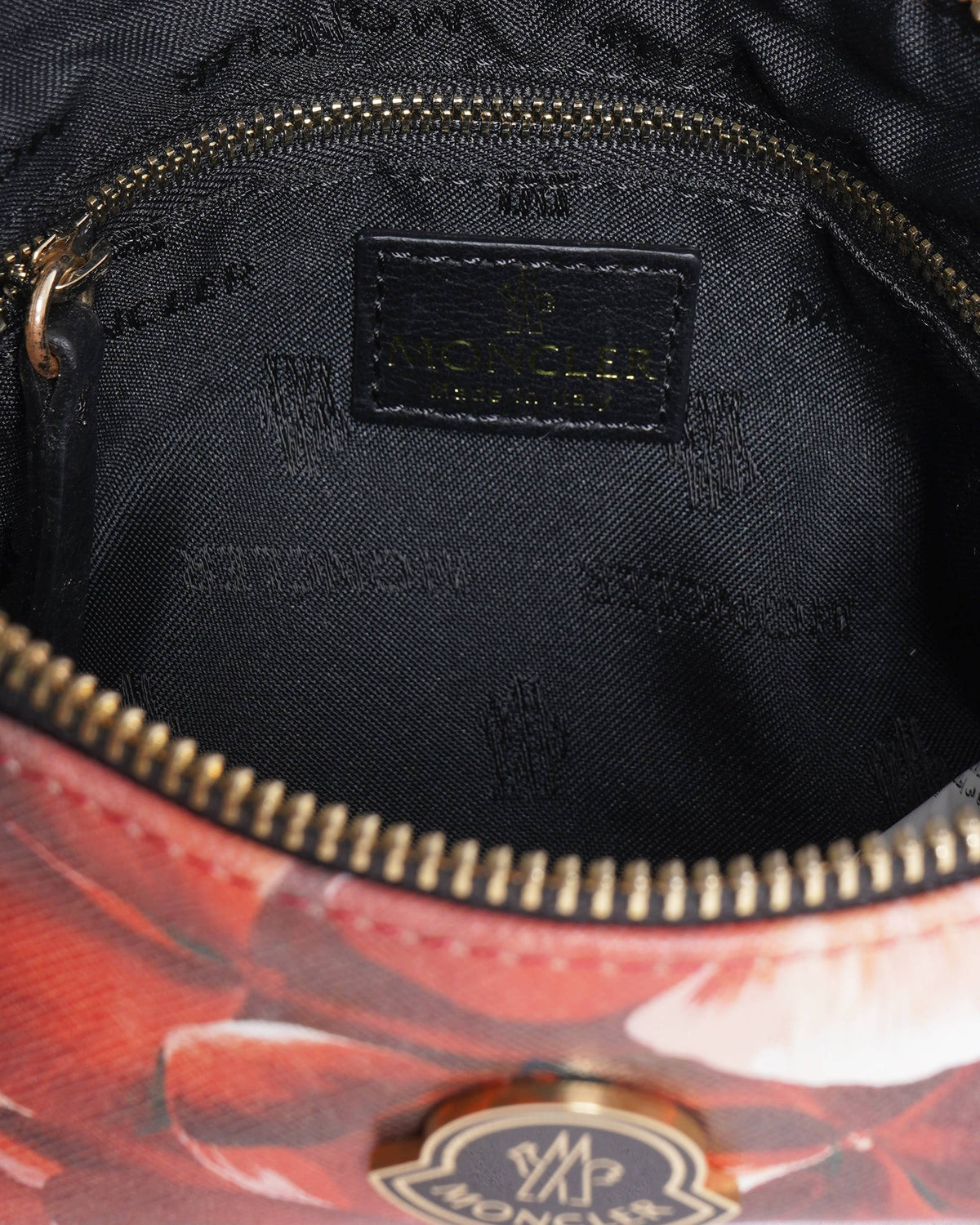 Moncler Floral Printed Pouch Wristlet