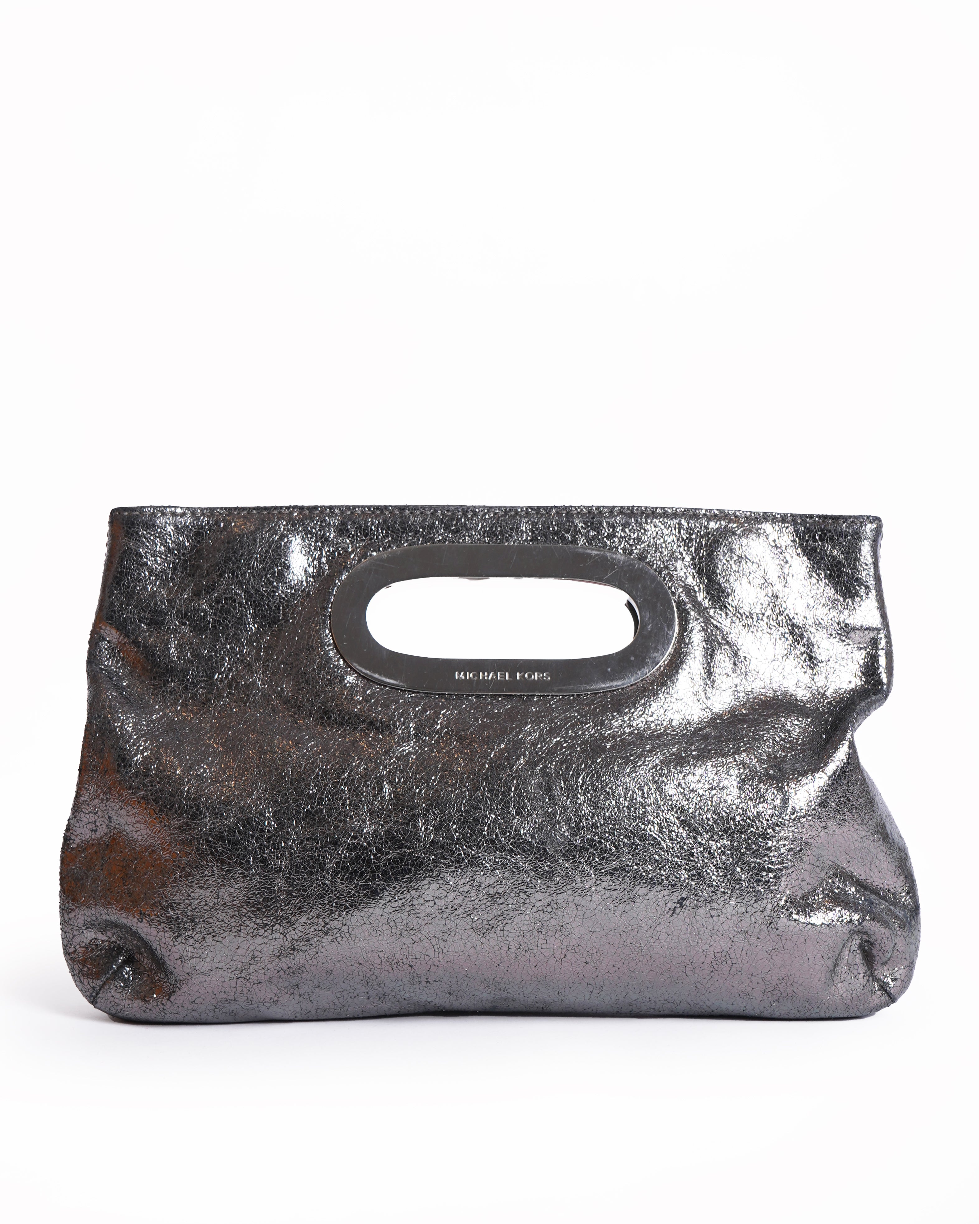 Michael Kors Metallic Clutch Bag