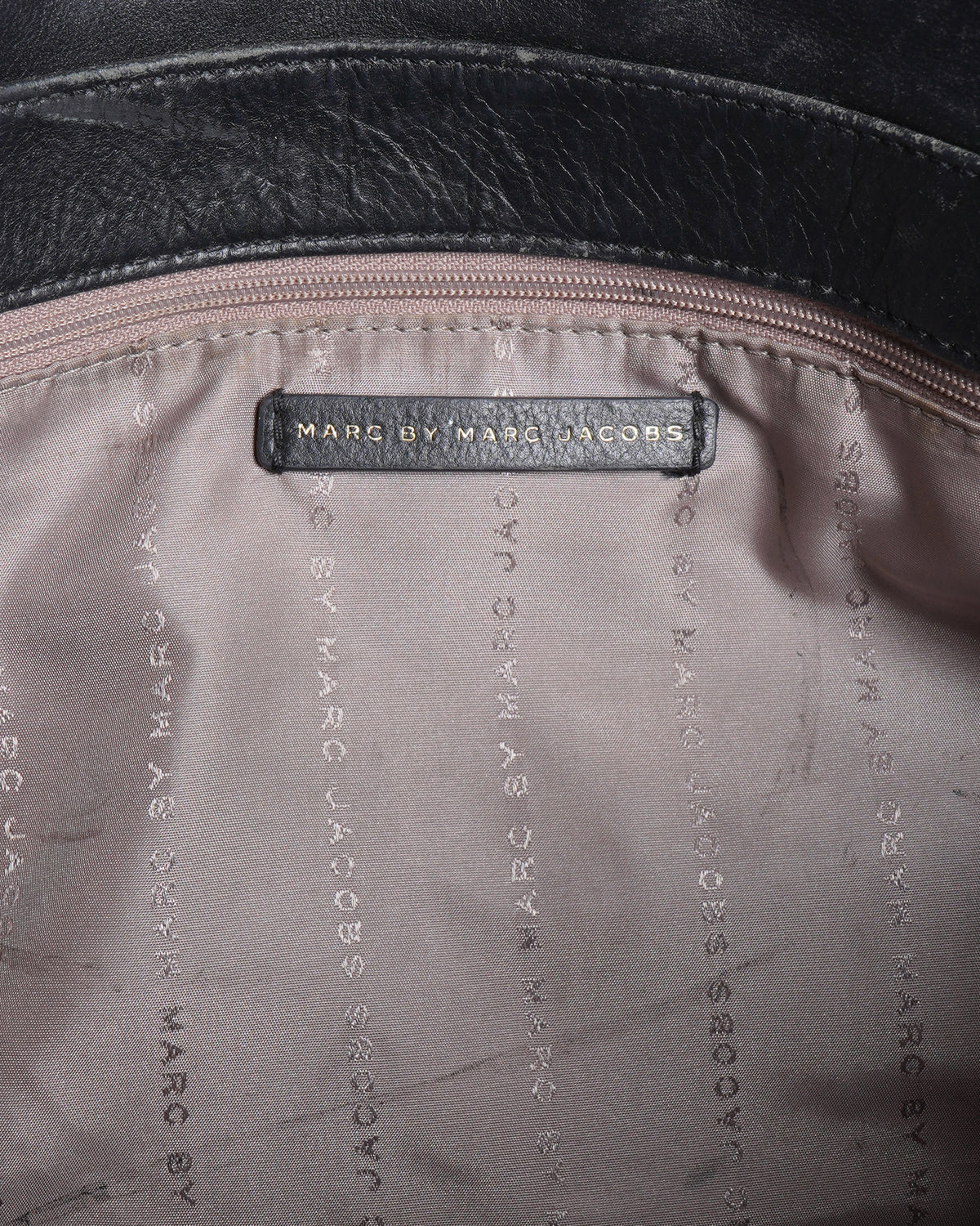 Marc By Marc Jacobs Black Leather Work tote Bag