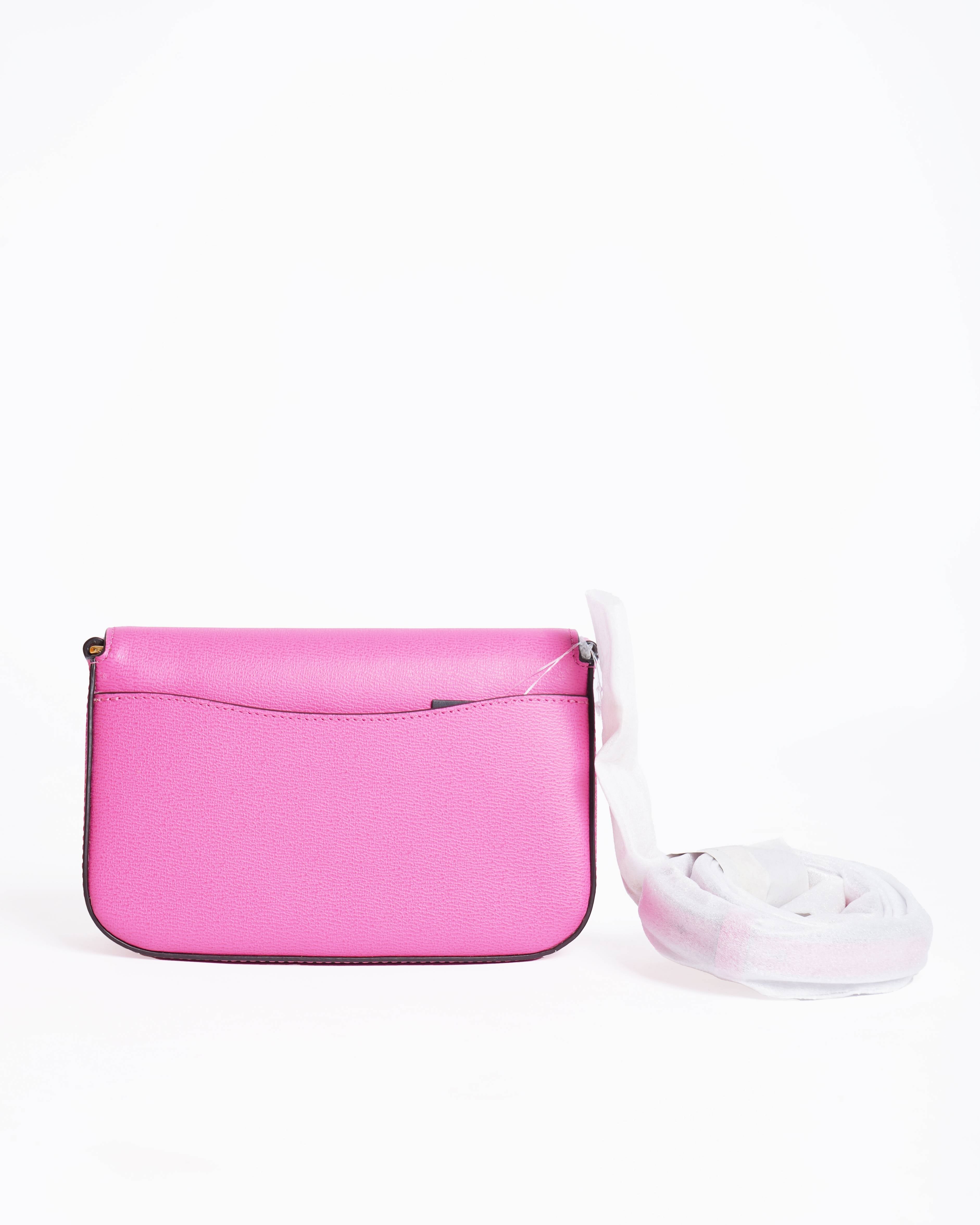 New Kate spade textured pink chain crossbody bag