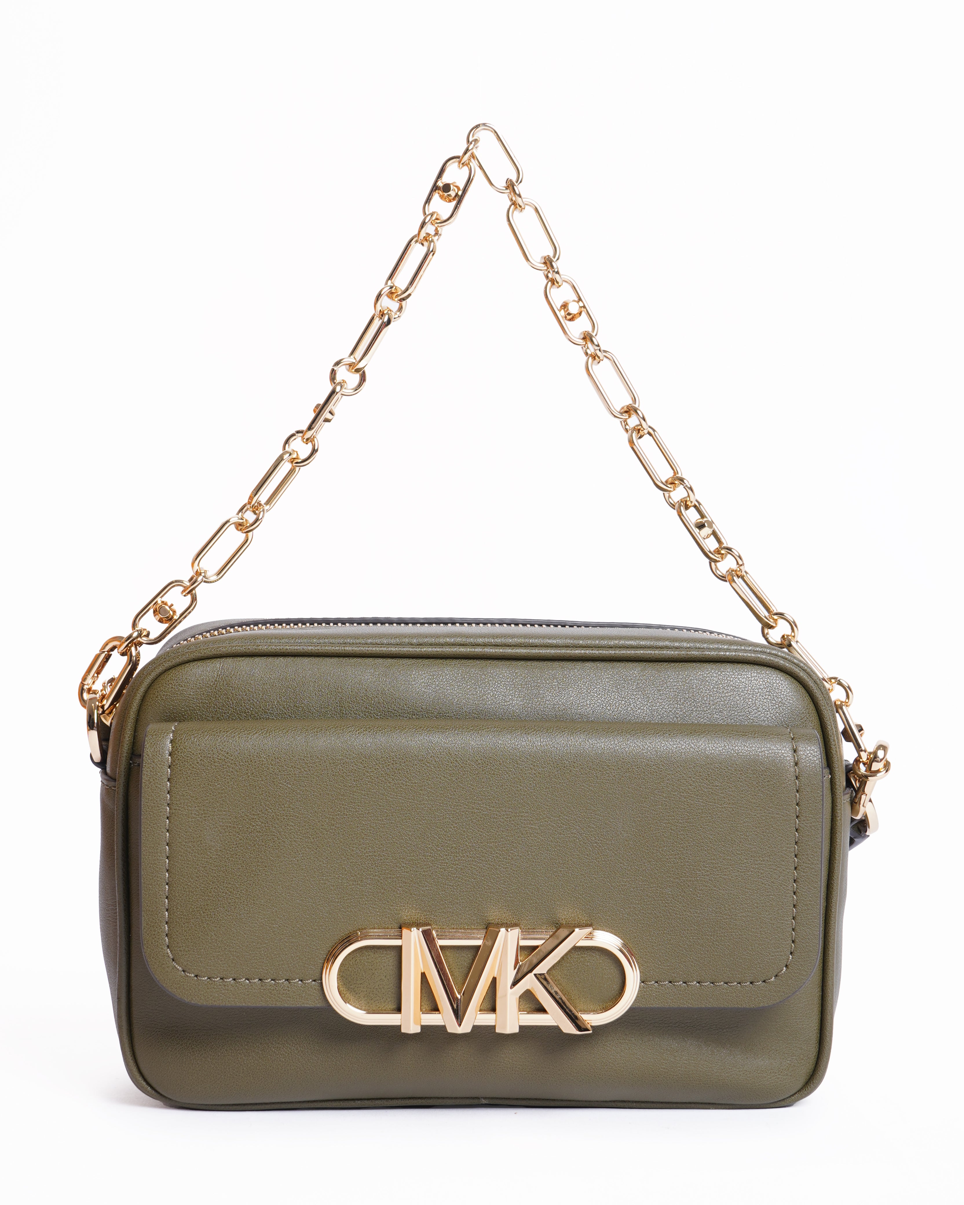 New Michael kors parker medium leather crossbody bag