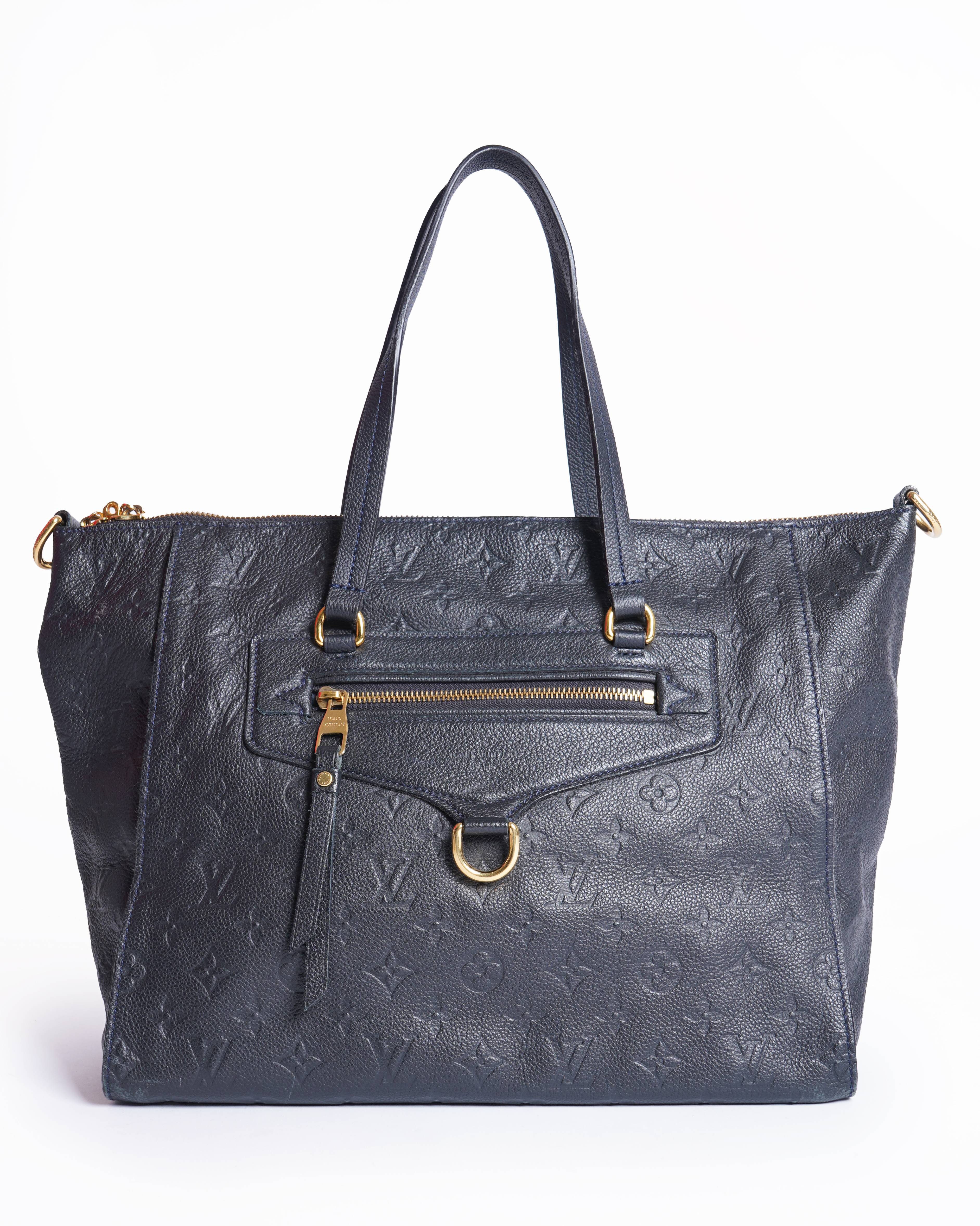 Louis vuitton blue empreinte lumineuse bag