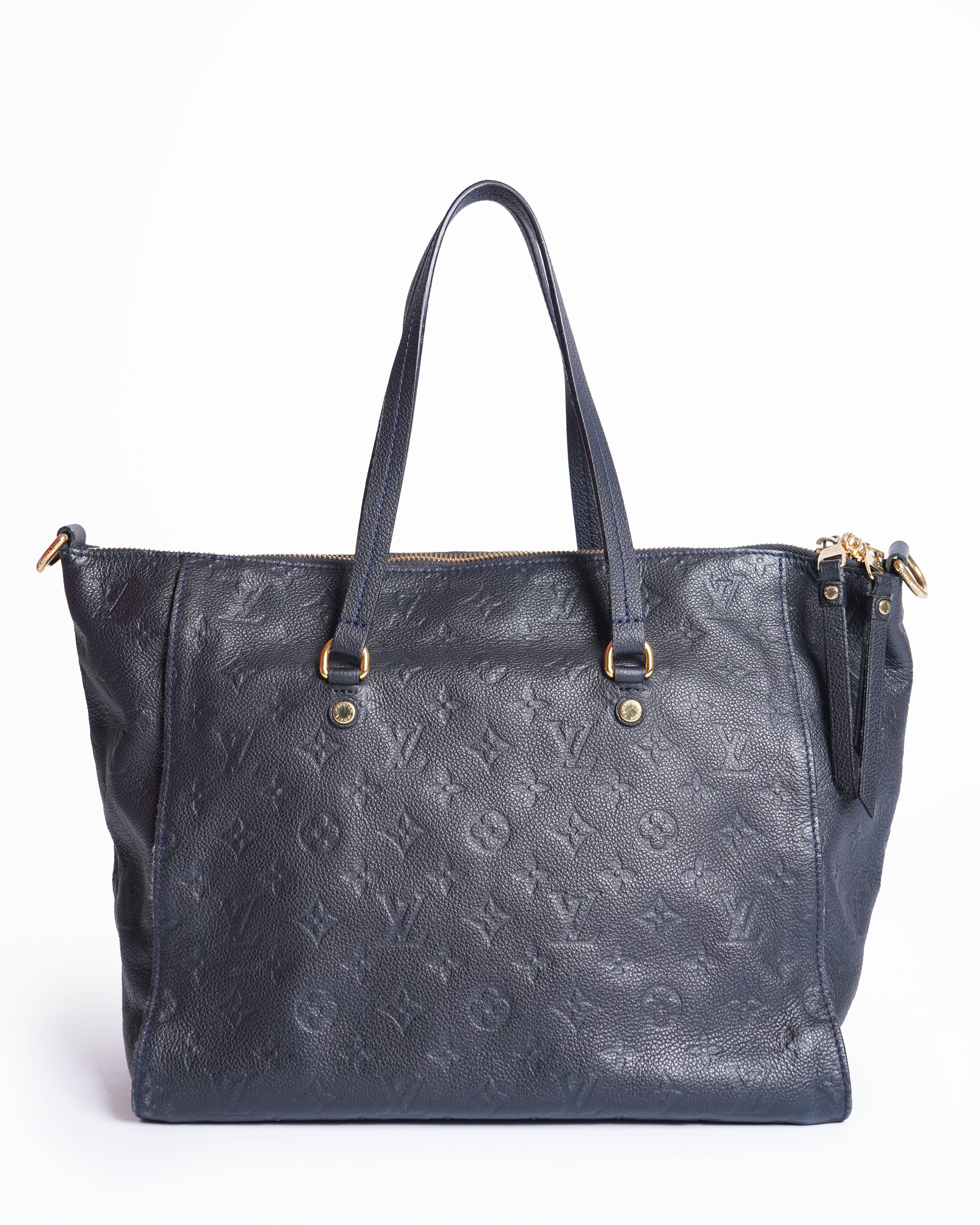 Louis vuitton blue empreinte lumineuse bag