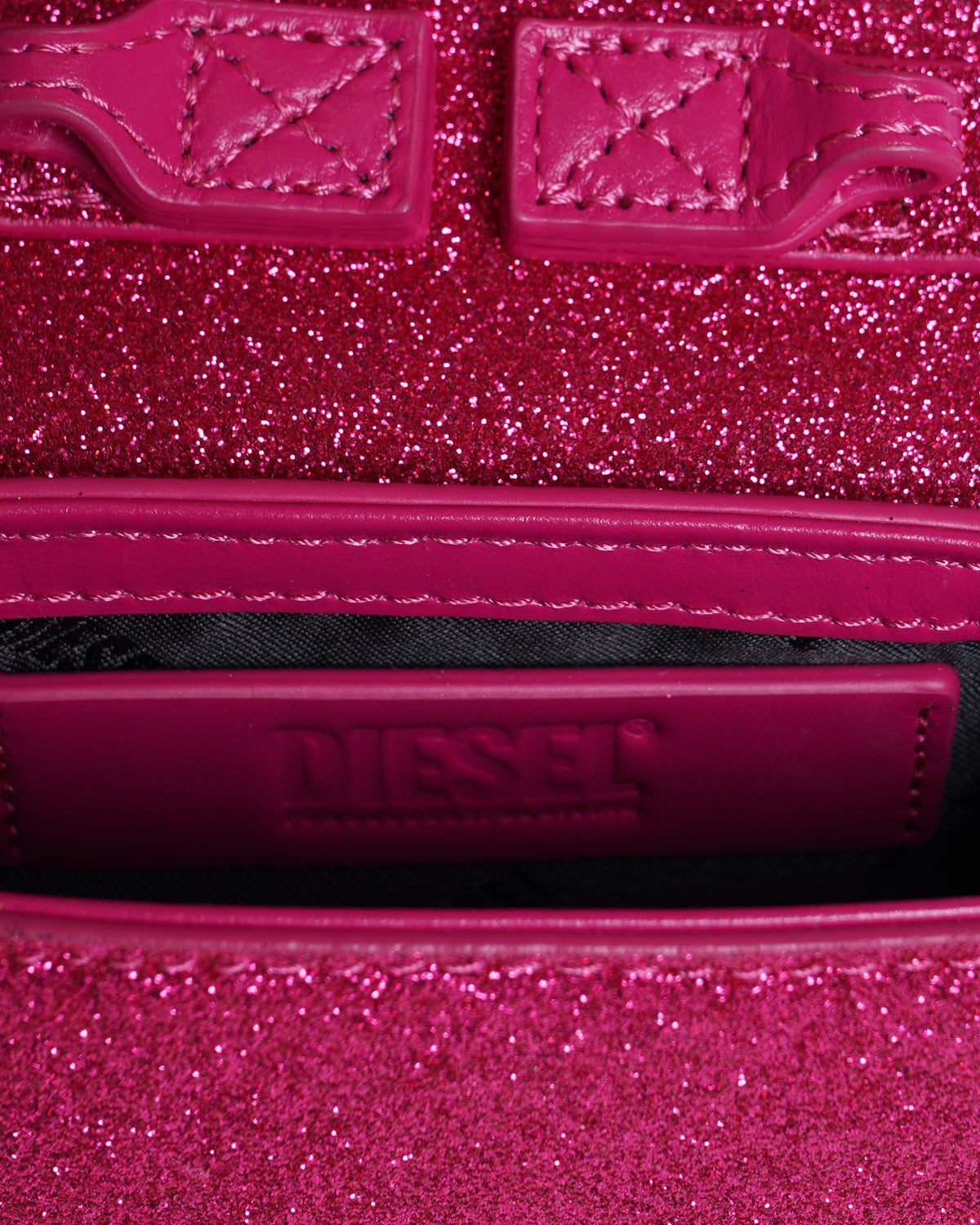 New Diesel 1DR Mini Glitter crossbody Bag