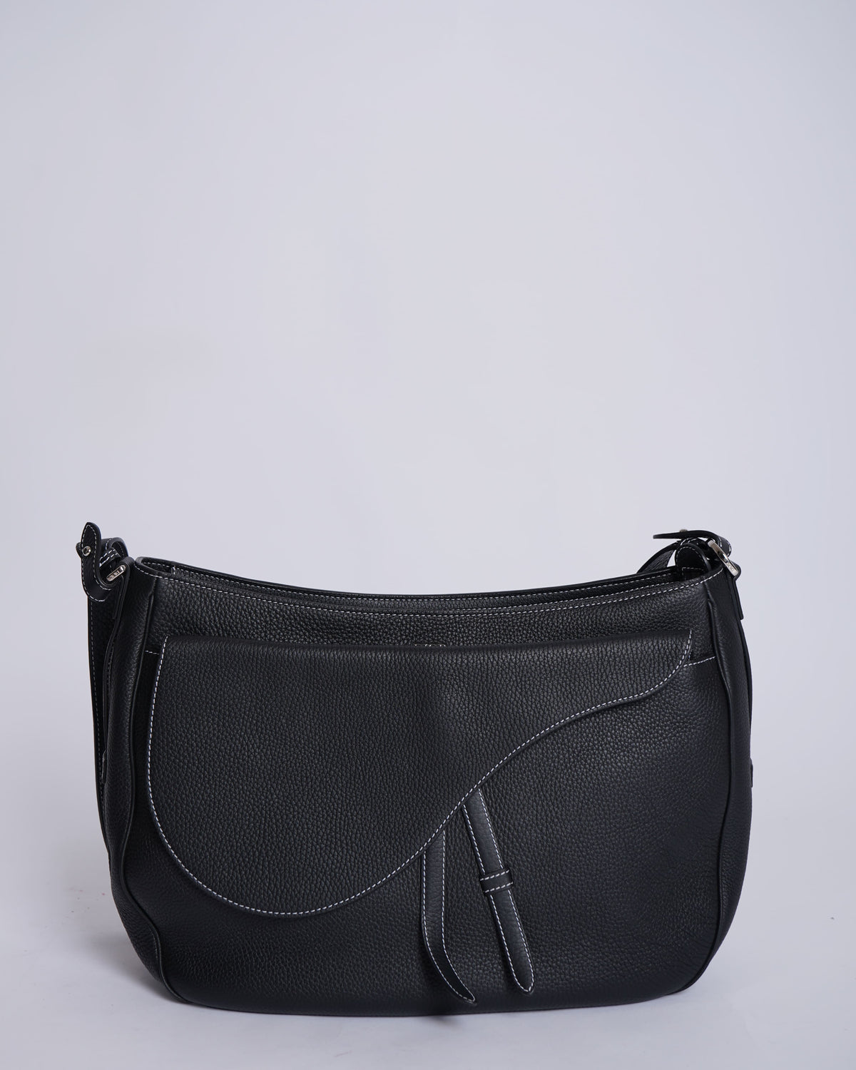 New Christian Dior Soft Leather Saddle Bag