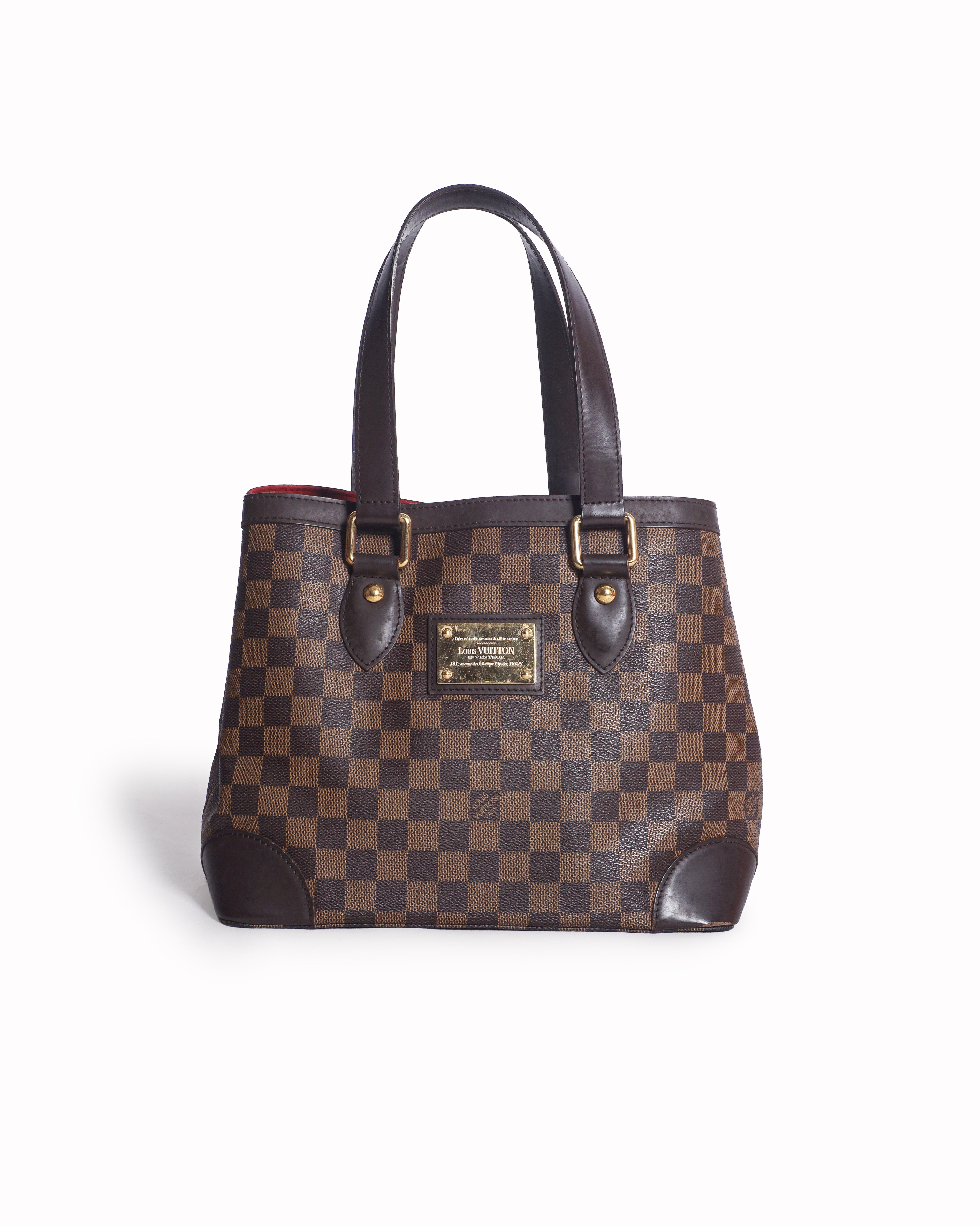 Louis Vuitton Hampstead PM Damier Ebene Canvas Tote