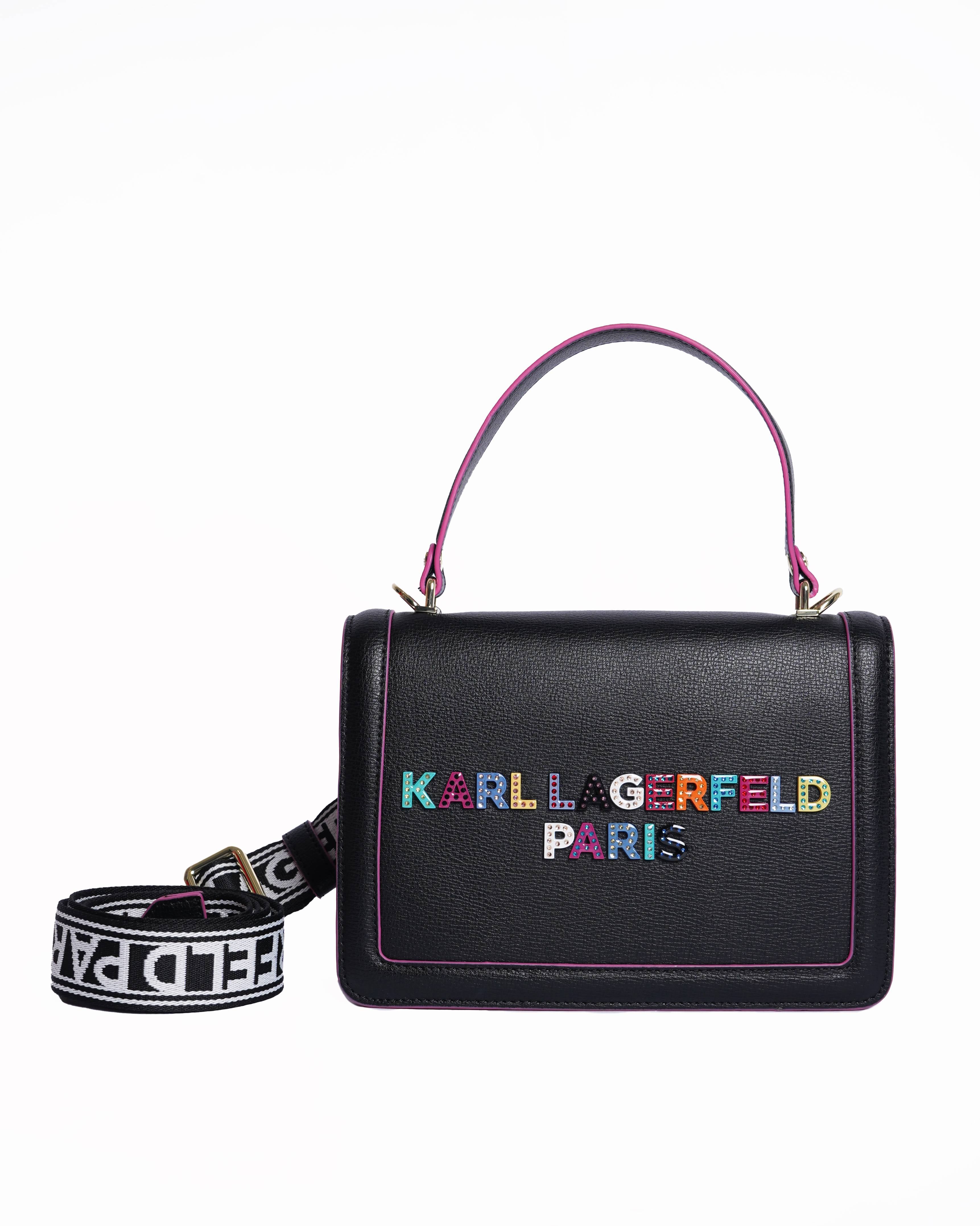 New Karl Lagerfeld simone black crossbody bag