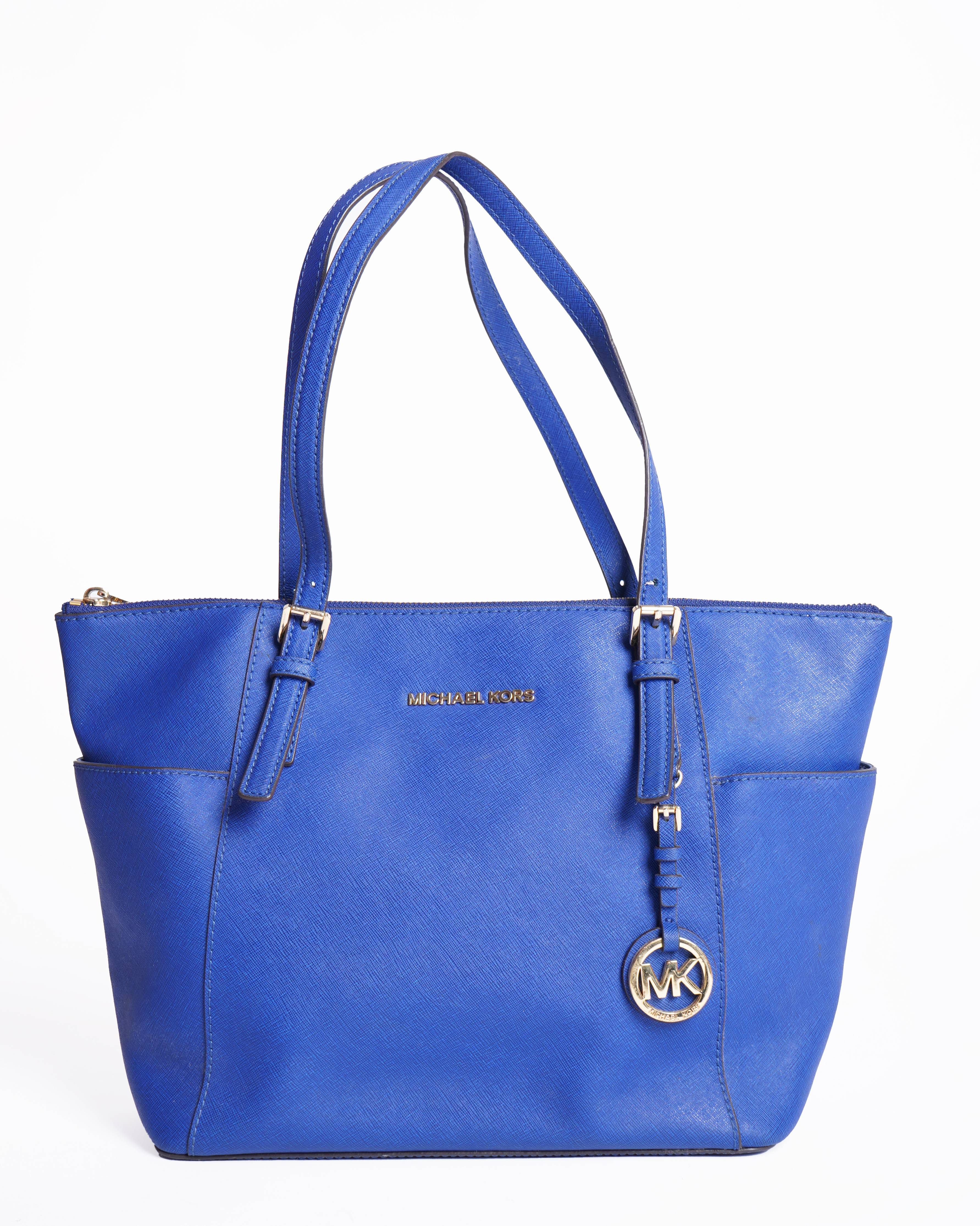 Michael Kors 
Electric blue handbag