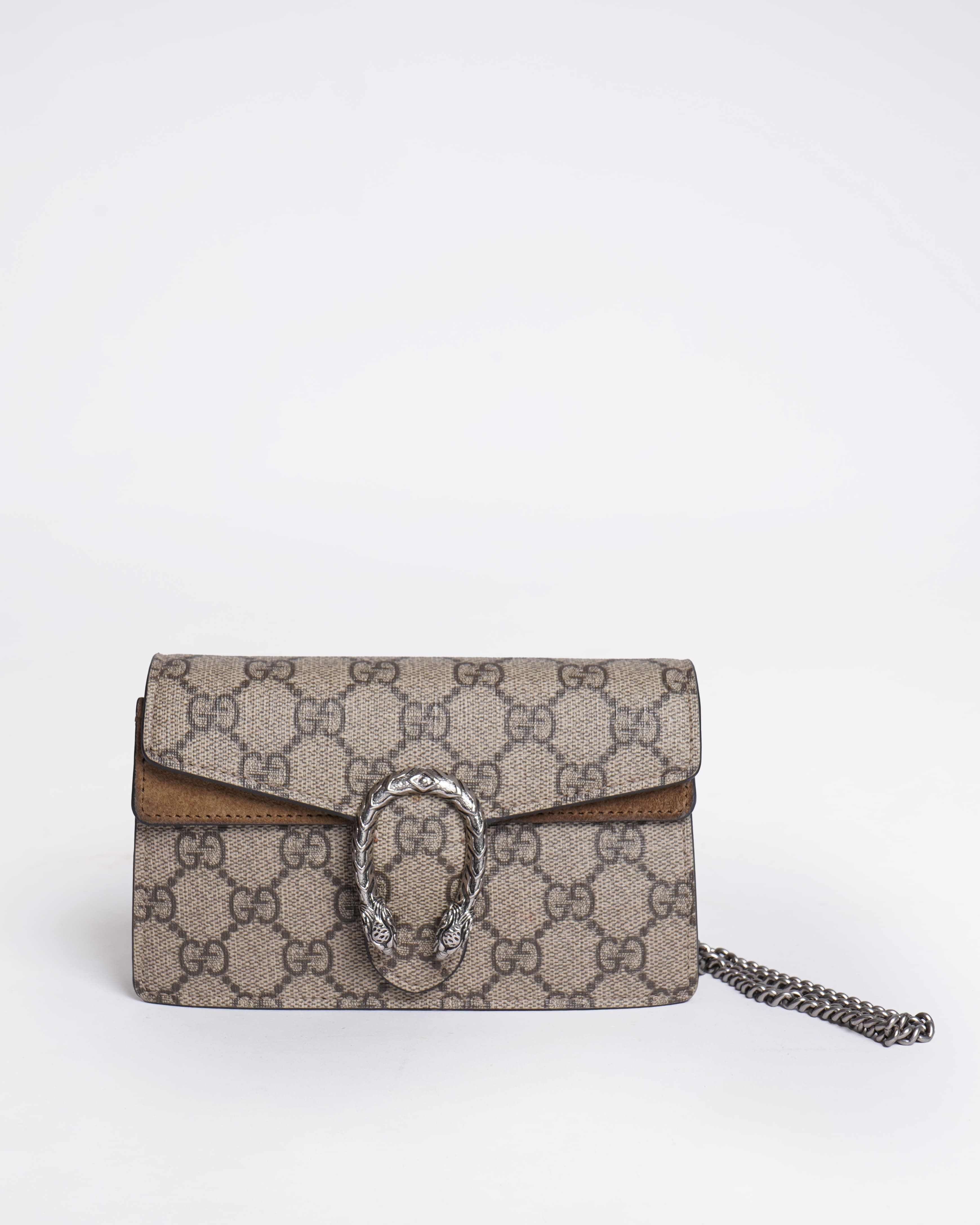 Gucci Mini Dionysus GG Supreme Shoulder Bag
