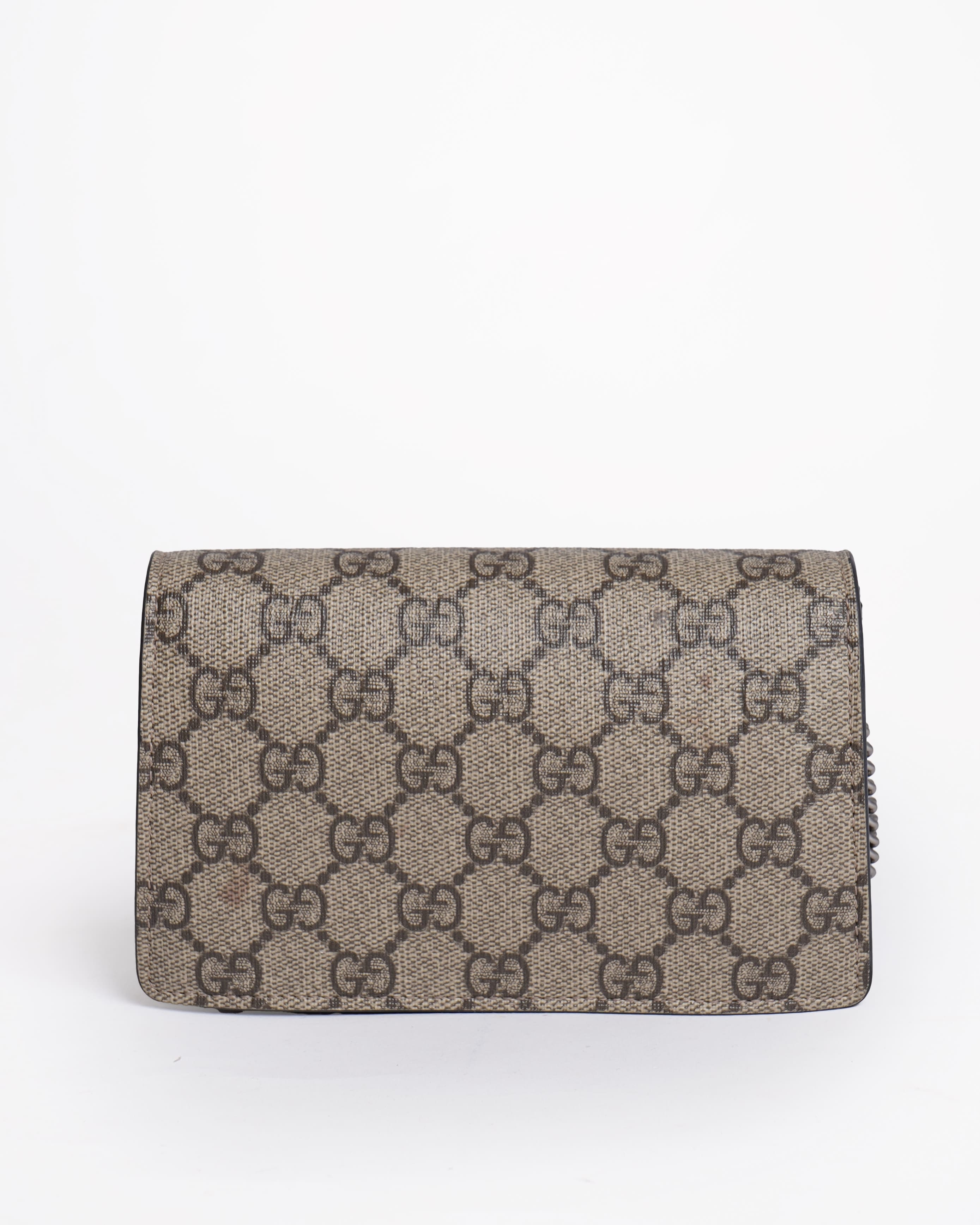 Gucci Mini Dionysus GG Supreme Shoulder Bag