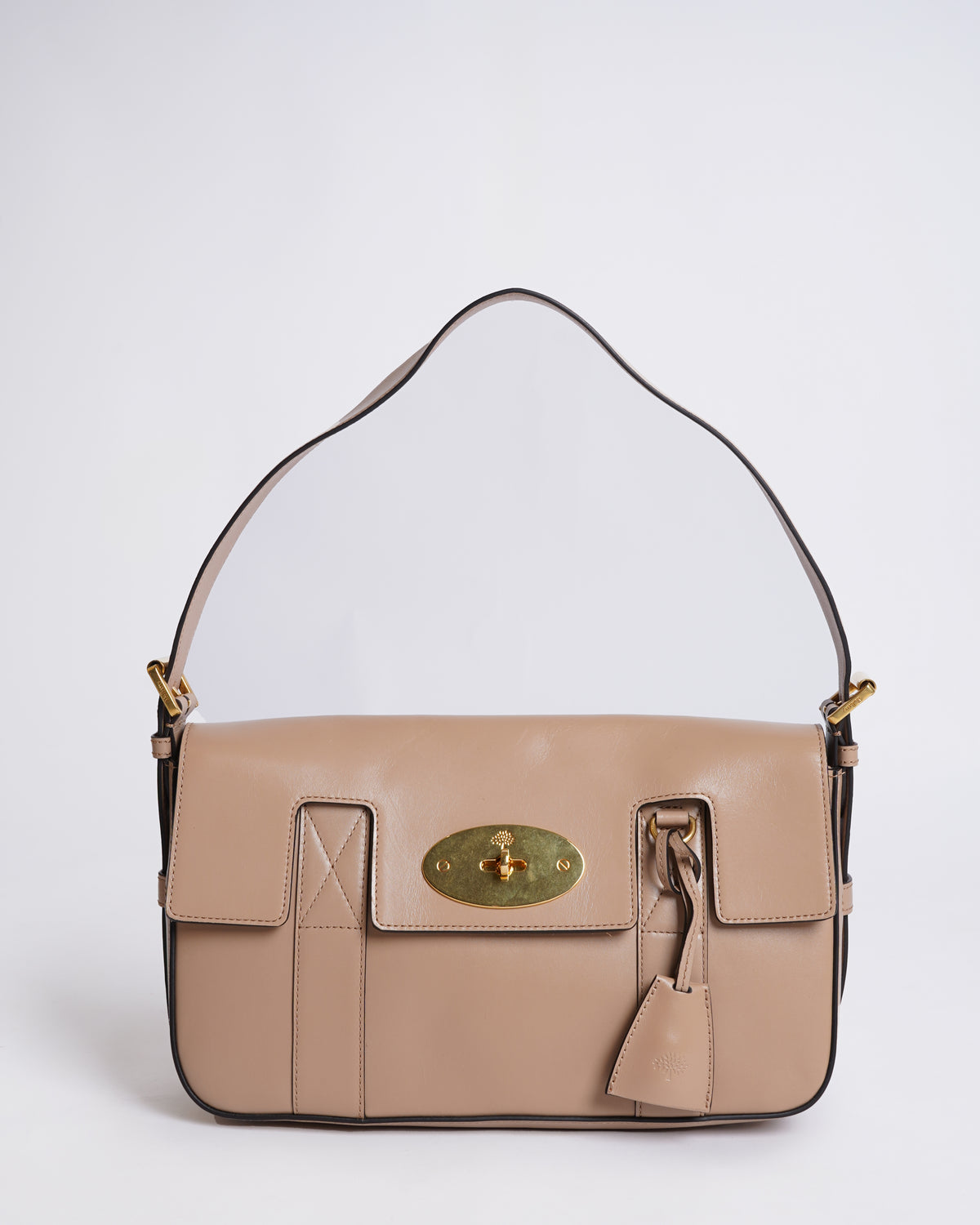 Mulberry maple bayswater leather shoulder bag
